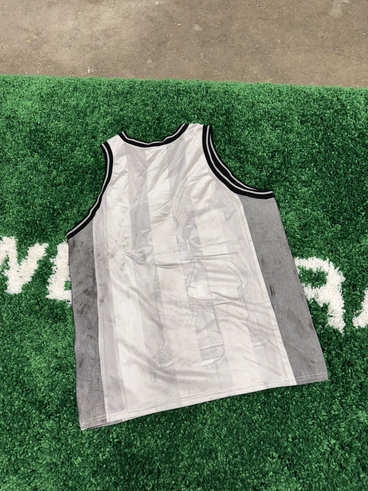 Vintage RARE 90s Hip Hop Urban Cartoon Jersey Grail Large Size US L / EU 52-54 / 3 - 7 Thumbnail