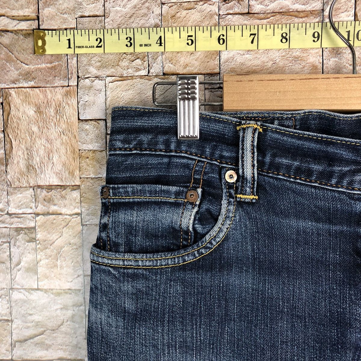 Levi's Levis Blue Denim Pants #7569 Size US 32 / EU 48 - 8 Thumbnail