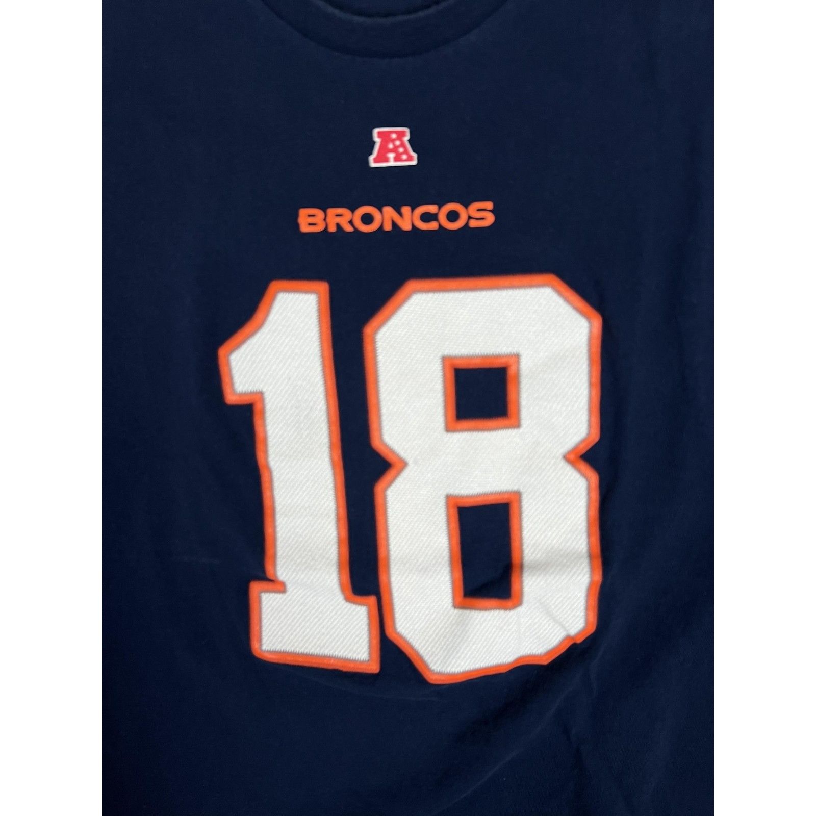 Other Denver Broncos T-Shirt Men's Medium Navy Blue NFL Football P Size US M / EU 48-50 / 2 - 4 Thumbnail