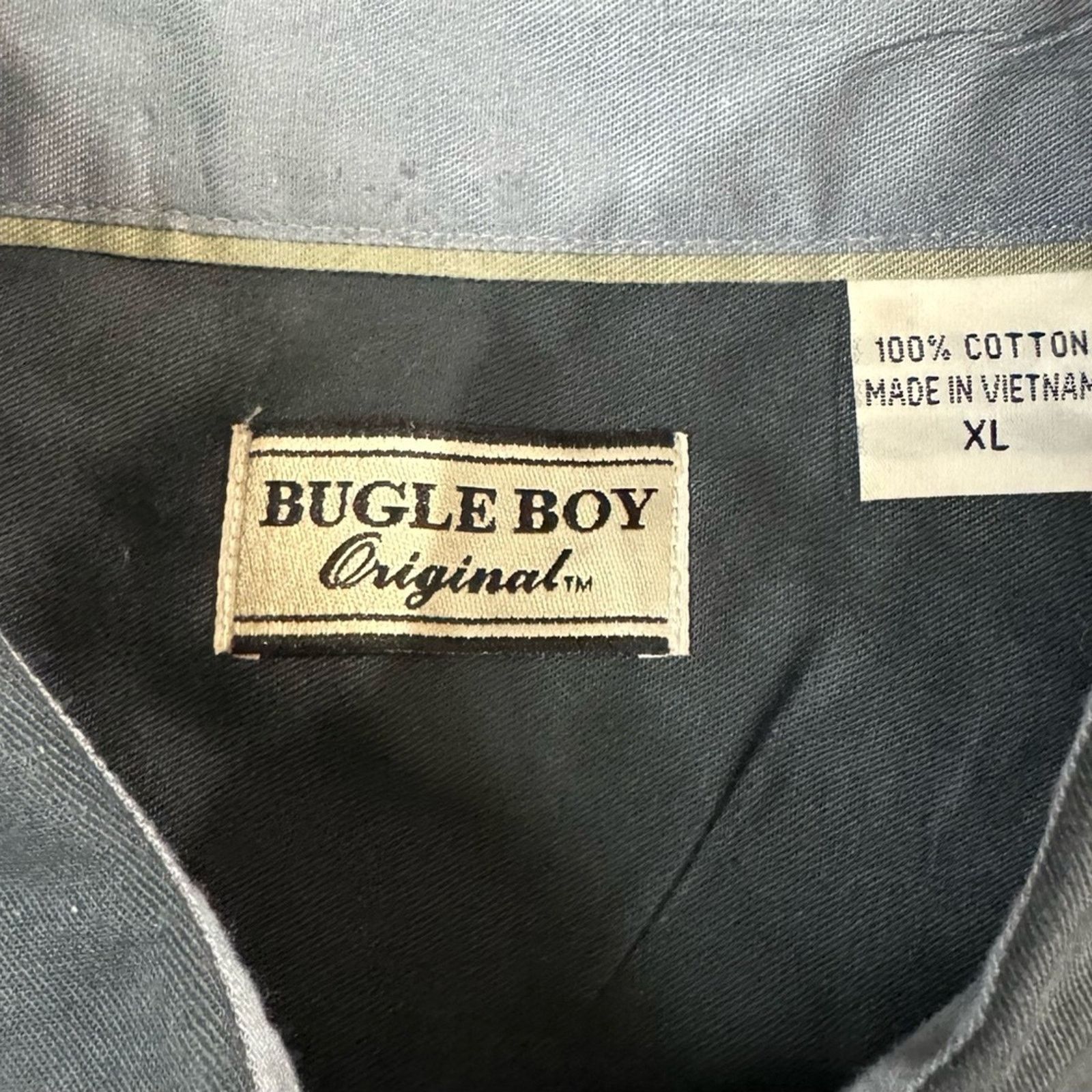 Bugle Boy Vintage Bugle Boy Button Down Shirt Size US XL / EU 56 / 4 - 5 Thumbnail
