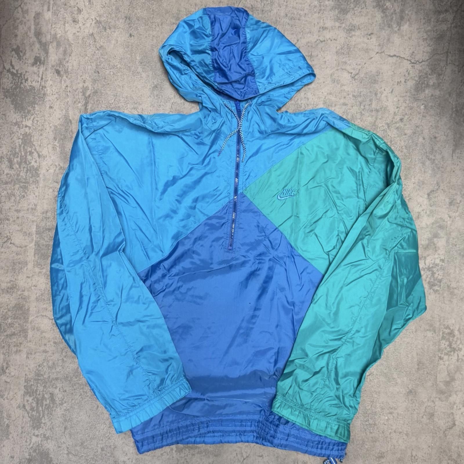 Nike 90s Nike Quarter-Zip Hoodie -- L -- Size US L / EU 52-54 / 3 - 1 Thumbnail