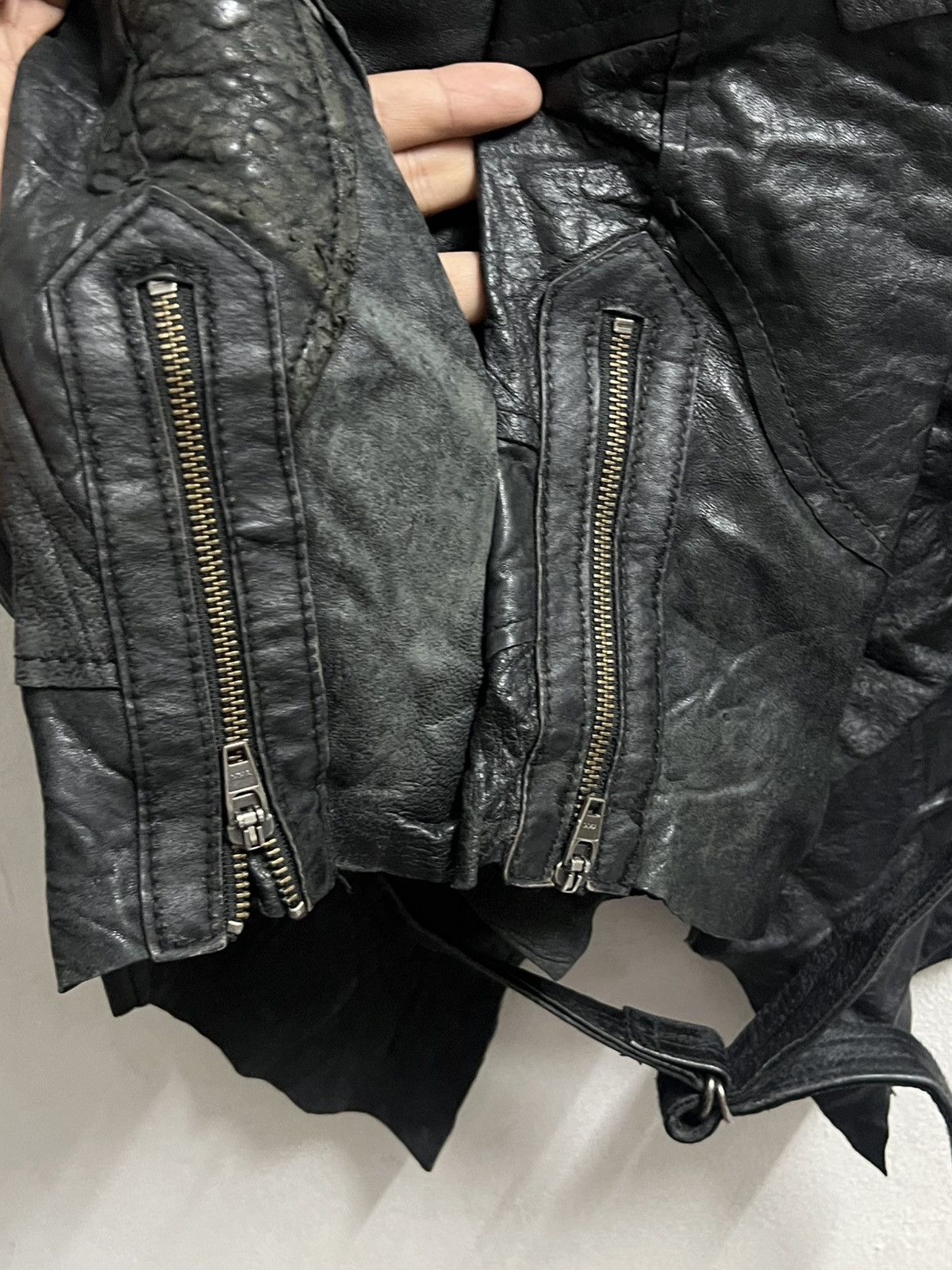 JACKROSE Jackrose vintage Rolling Stone jacket leather double collar Size US S / EU 44-46 / 1 - 11 Thumbnail