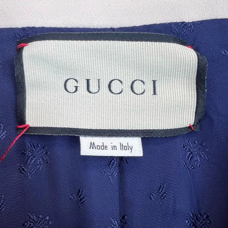 Gucci GucciOrange-matched white gold button cardigan jacket 2503- Size M / US 6-8 / IT 42-44 - 3 Thumbnail