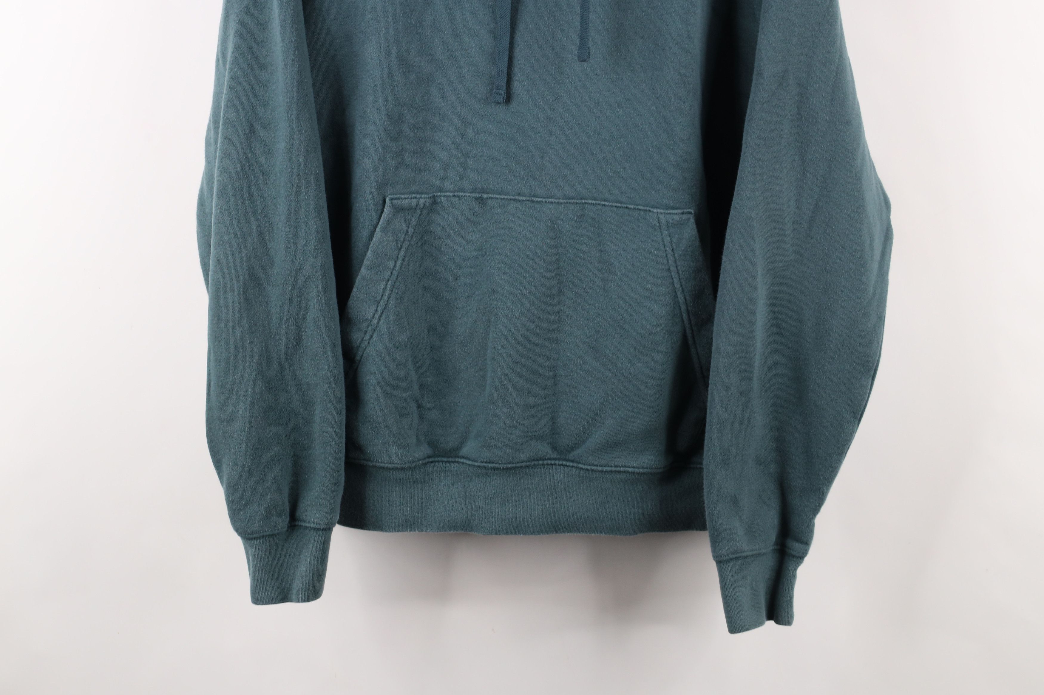 Nike × Vintage Vintage Nike Sportswear Scott Mini Swoosh Hoodie Green Size US M / EU 48-50 / 2 - 3 Thumbnail