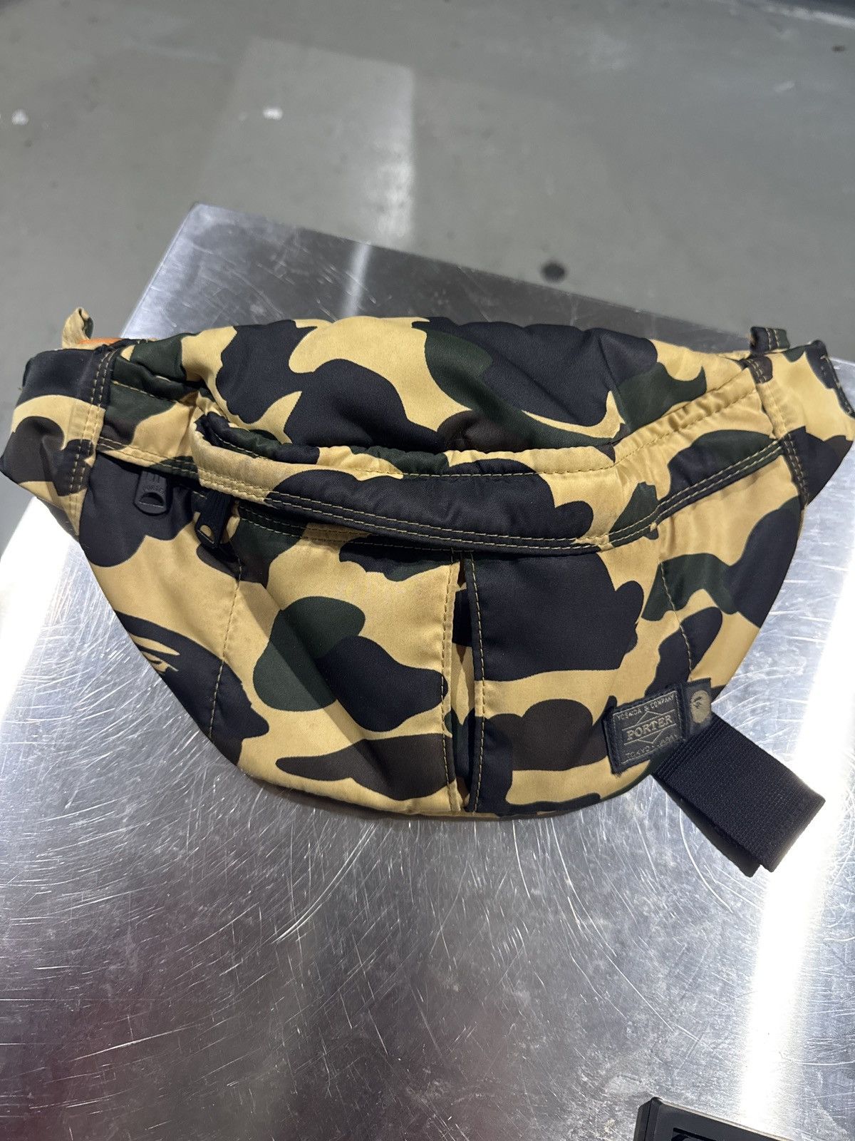 Bape Porter 1st Camo Shoulder Bag