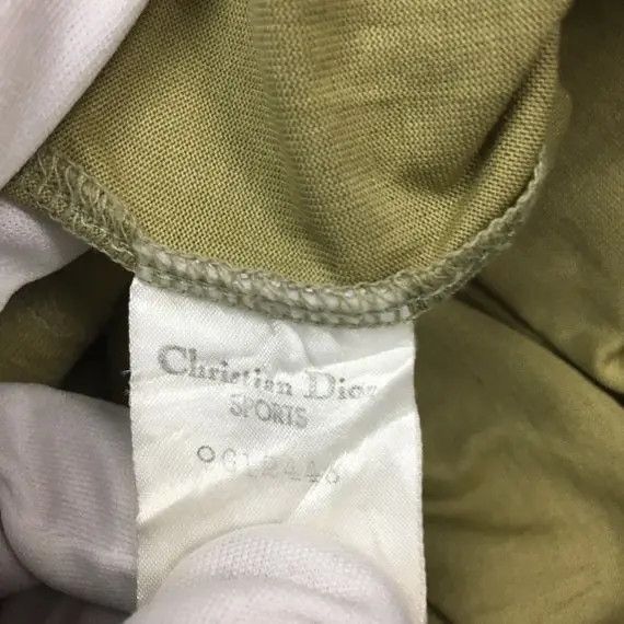 Christian Dior Monsieur Vtg CHRISTIAN DIOR PARIS Sports Pocket Ringer Tee Shirt Size L / US 10 / IT 46 - 8 Thumbnail