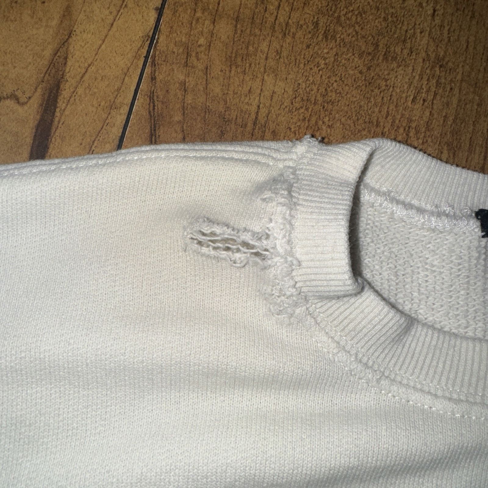 Japanese Brand × R13 R13 Nirvana Never Mind Crewneck Sweater White 24x22 Med Size M / US 6-8 / IT 42-44 - 4 Thumbnail