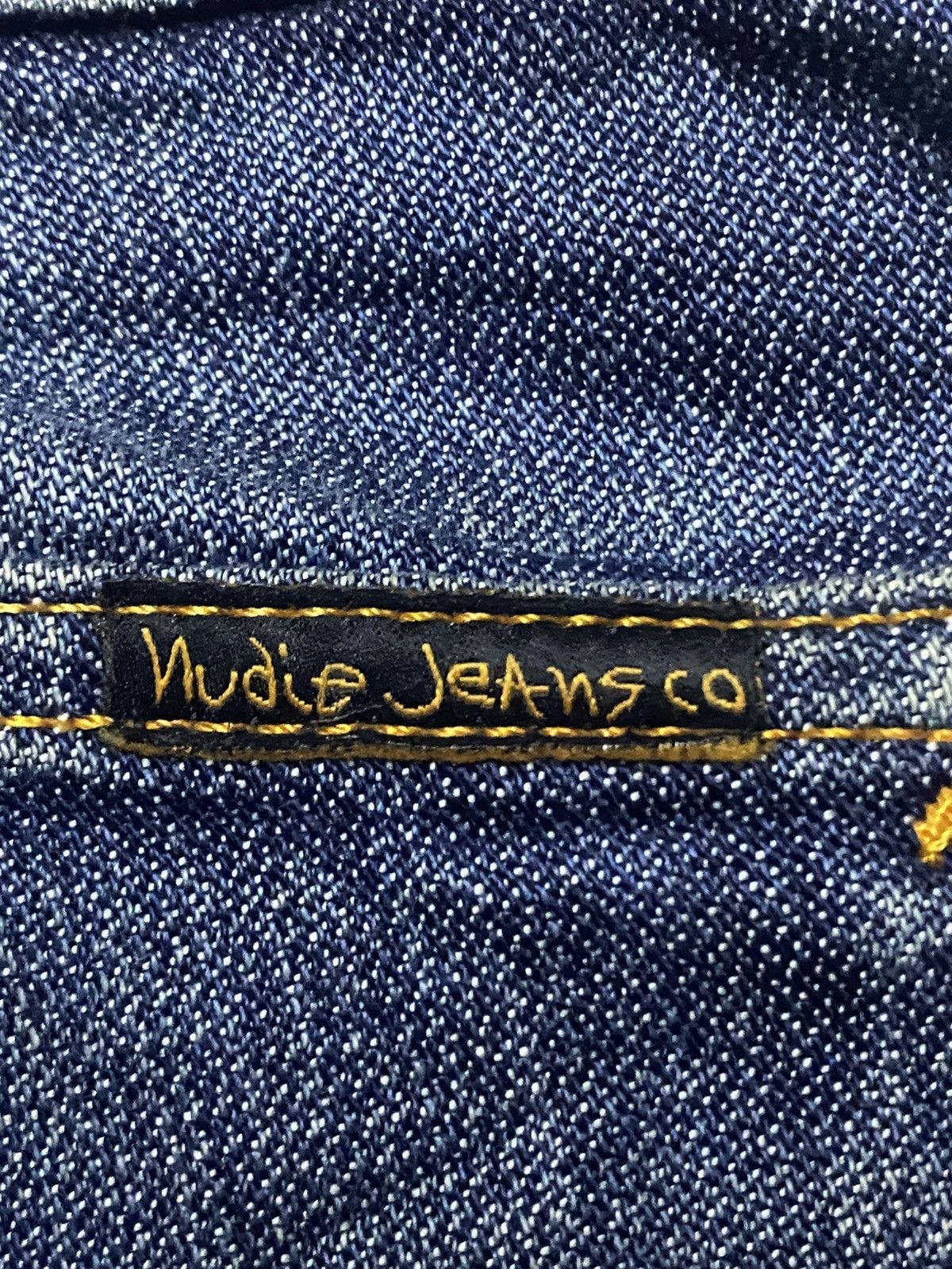 Nudie Jeans Vintage Nudie Jeans Repair Straight Loose Slim Jeans Size US 32 / EU 48 - 12 Thumbnail