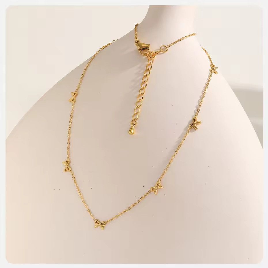 Other Dainty Bow Accessories Necklace Size ONE SIZE - 1 Thumbnail