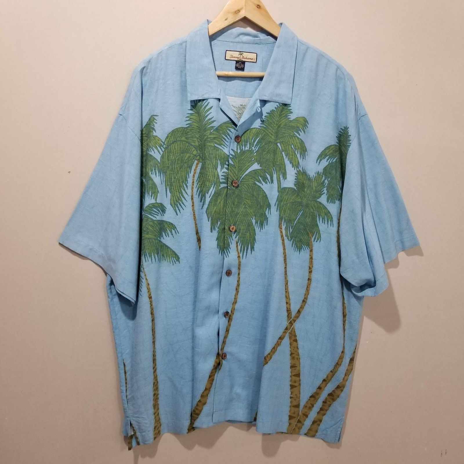 Tommy Bahama Tommy Bahama Shirt Mens XXL Silk Loop Collar Camp Hawaiian Size US XXL / EU 58 / 5 - 2 Thumbnail