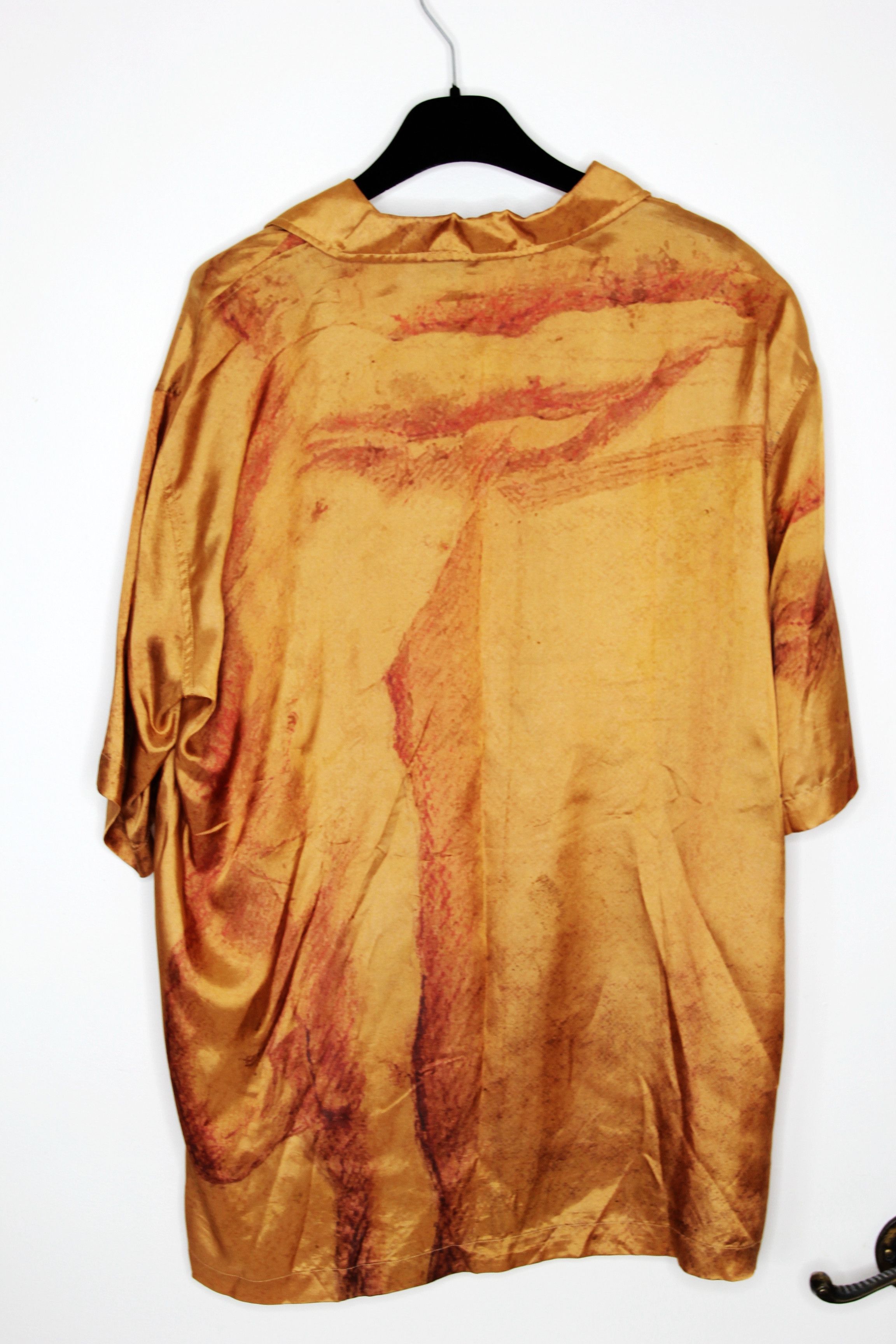 Egon Lab BNWT SS24 EGONLAB VISCOSE BOWLING SHIRT S Size US S / EU 44-46 / 1 - 3 Thumbnail