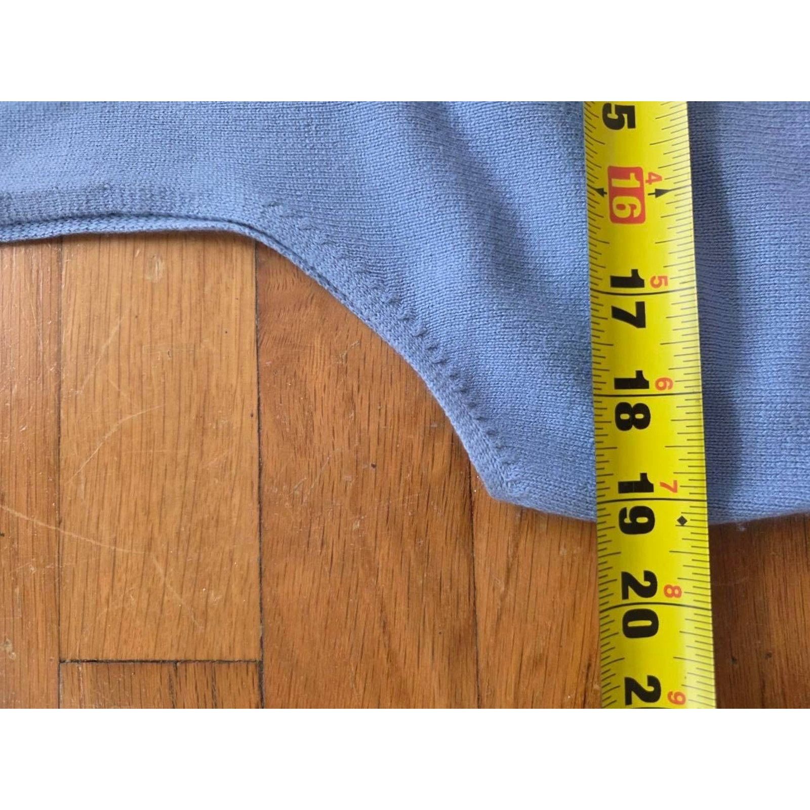 Eileen Fisher Eileen Fisher Sleeveless Silk Cashmere Blue Pet L A001079 Size L / US 10 / IT 46 - 8 Thumbnail