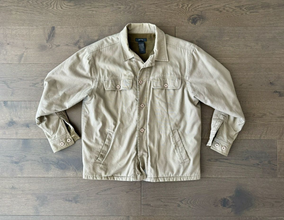 image of Roots Canada Vintage 90’S Shirt Jacket in Khaki, Men's (Size Medium)