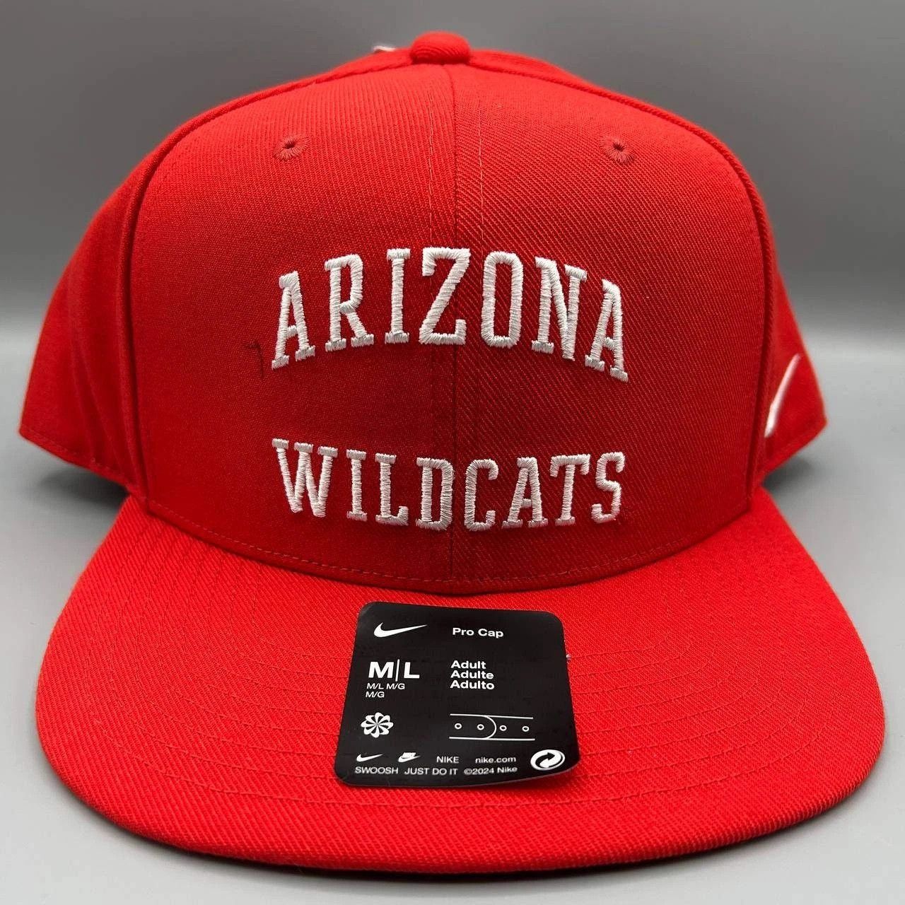 Nike Arizona Wildcats x Nike Pro Hat Men M-L Dri-Fit Snap Back Size ONE SIZE - 1 Thumbnail