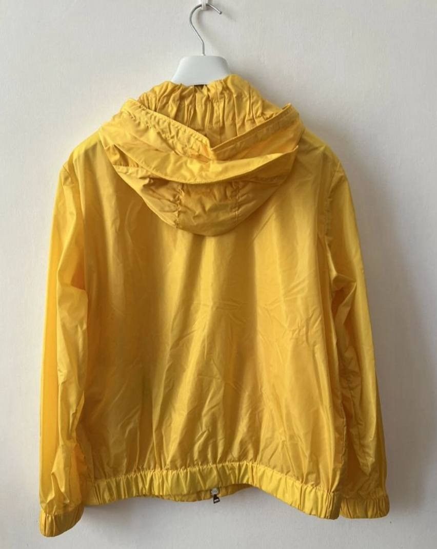 Moncler o1B3y1r0526 Cecile Windbreaker Jacket in Yellow Size XS / US 0-2 / IT 36-38 - 3 Thumbnail