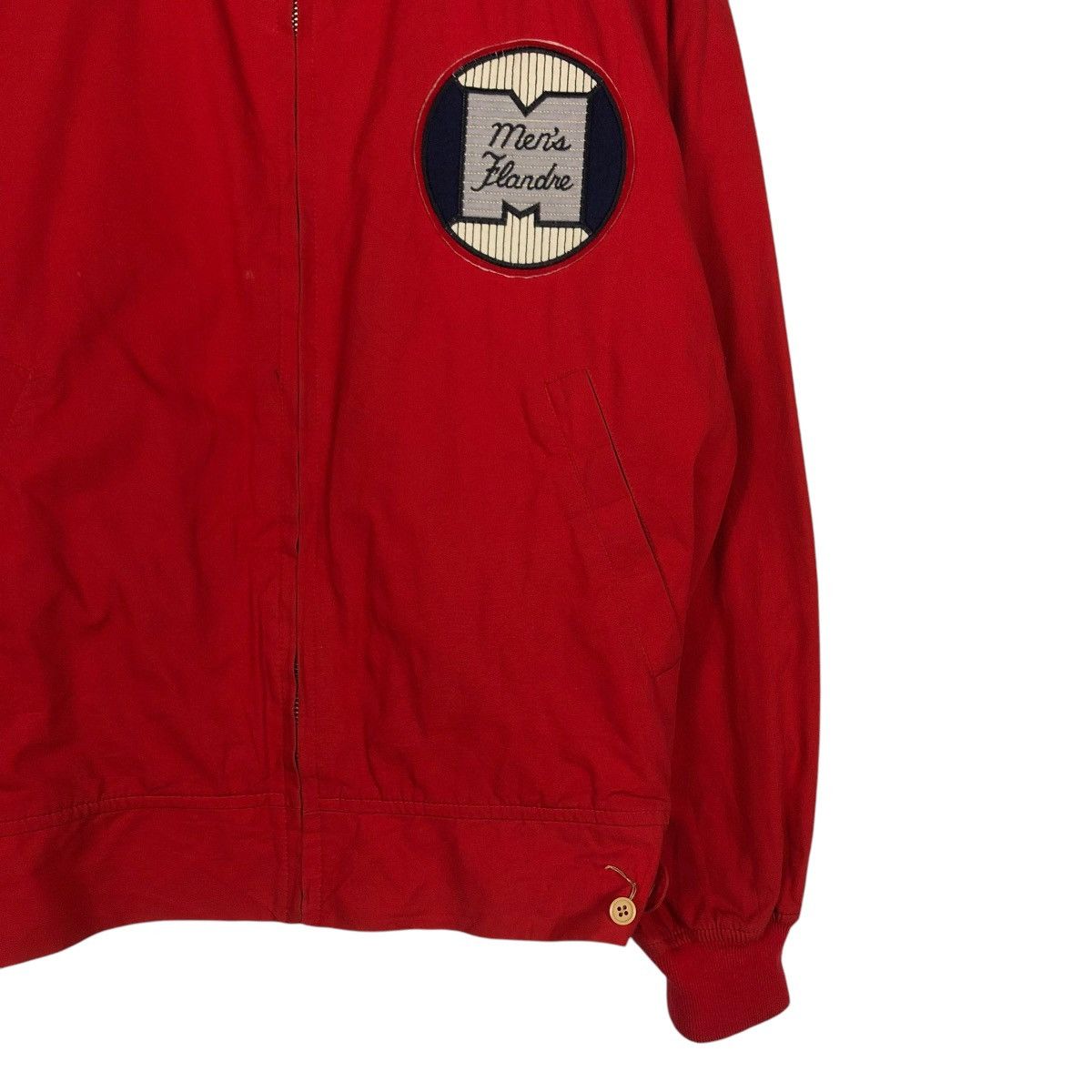Japanese Brand 🔥RICH RED VINTAGE BOMBER JACKET MEN’S FLANDRE ISSEY MIYAKE Size US M / EU 48-50 / 2 - 7 Thumbnail