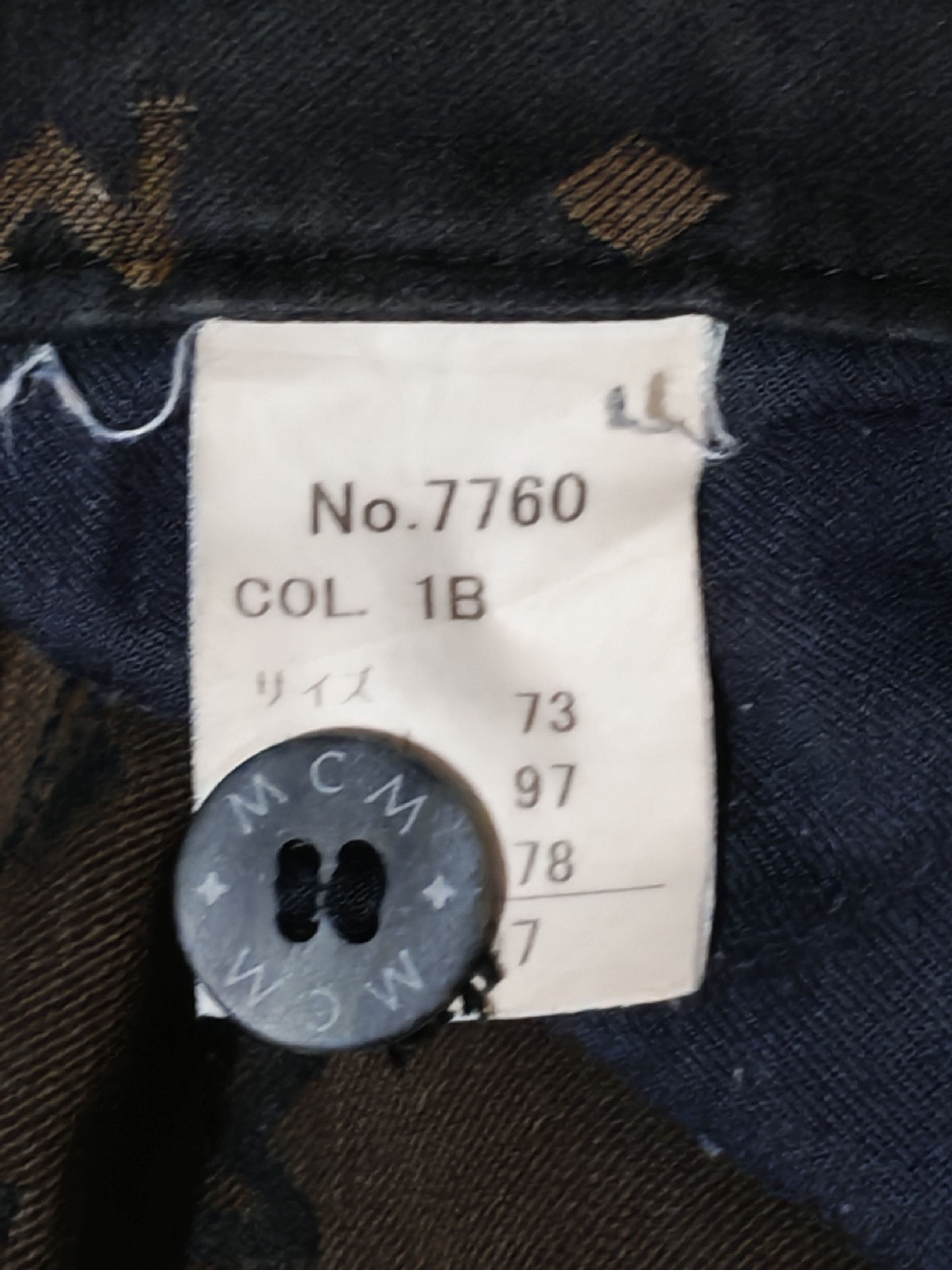 MCM Vintage MCM Legere Monogram Pants Size 29" - 5 Thumbnail