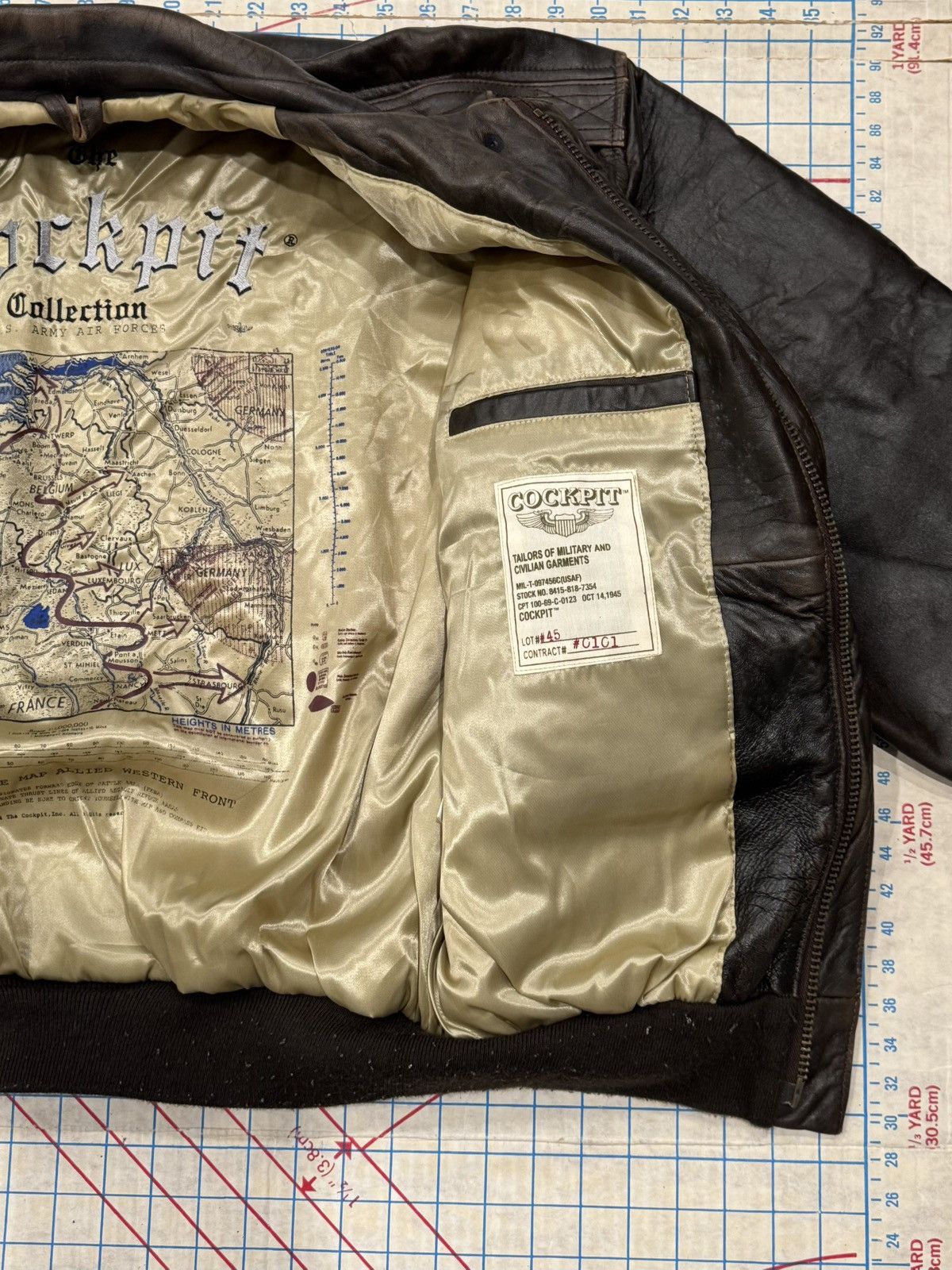 Cockpit USA The Cockpit Las Vegas Lady Type A-2 Leather Bomber Large Size US L / EU 52-54 / 3 - 15 Thumbnail