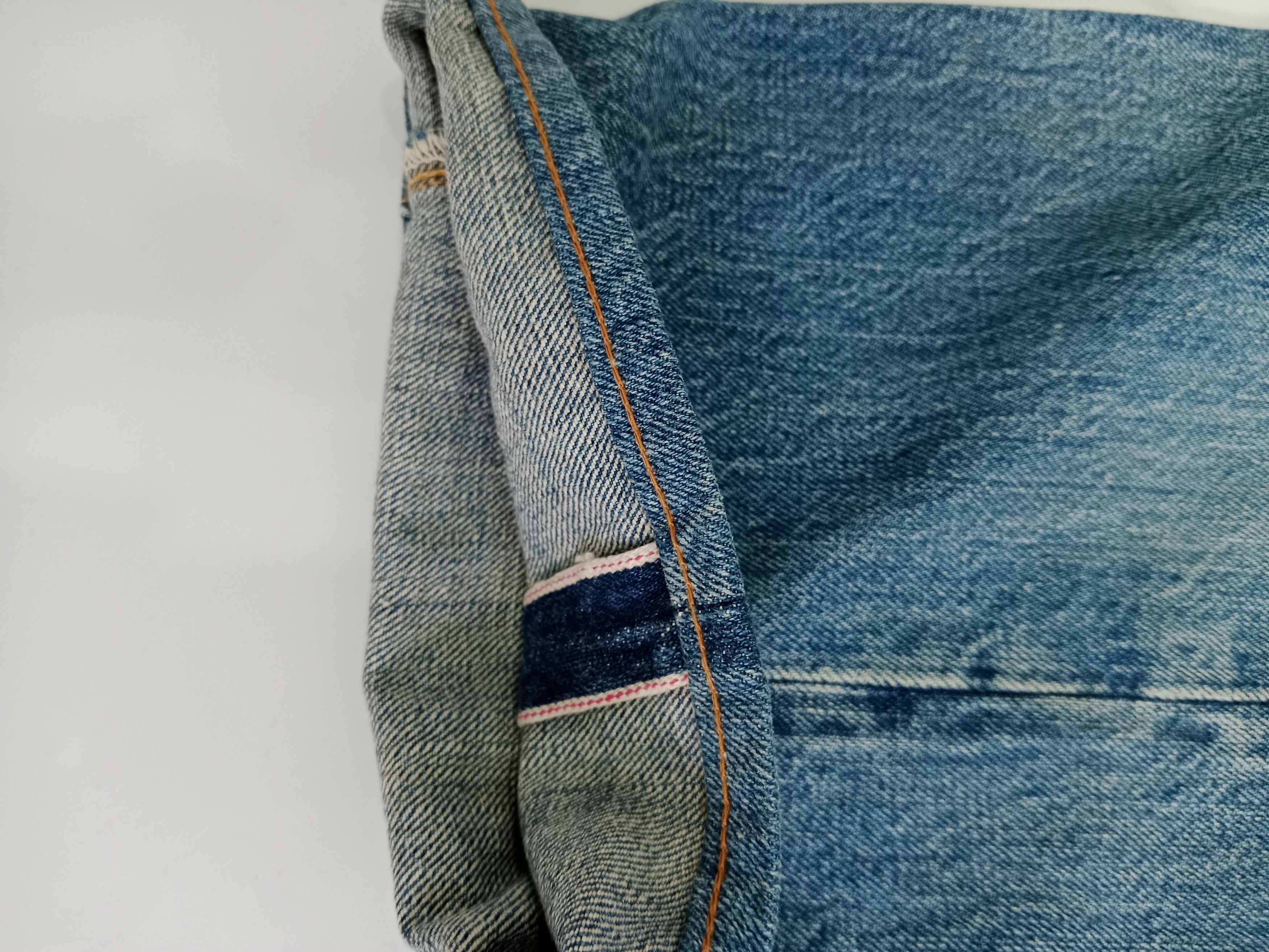 Denime Vintage Denime Selvedge Jeans Japanese Brand Size US 30 / EU 46 - 7 Thumbnail