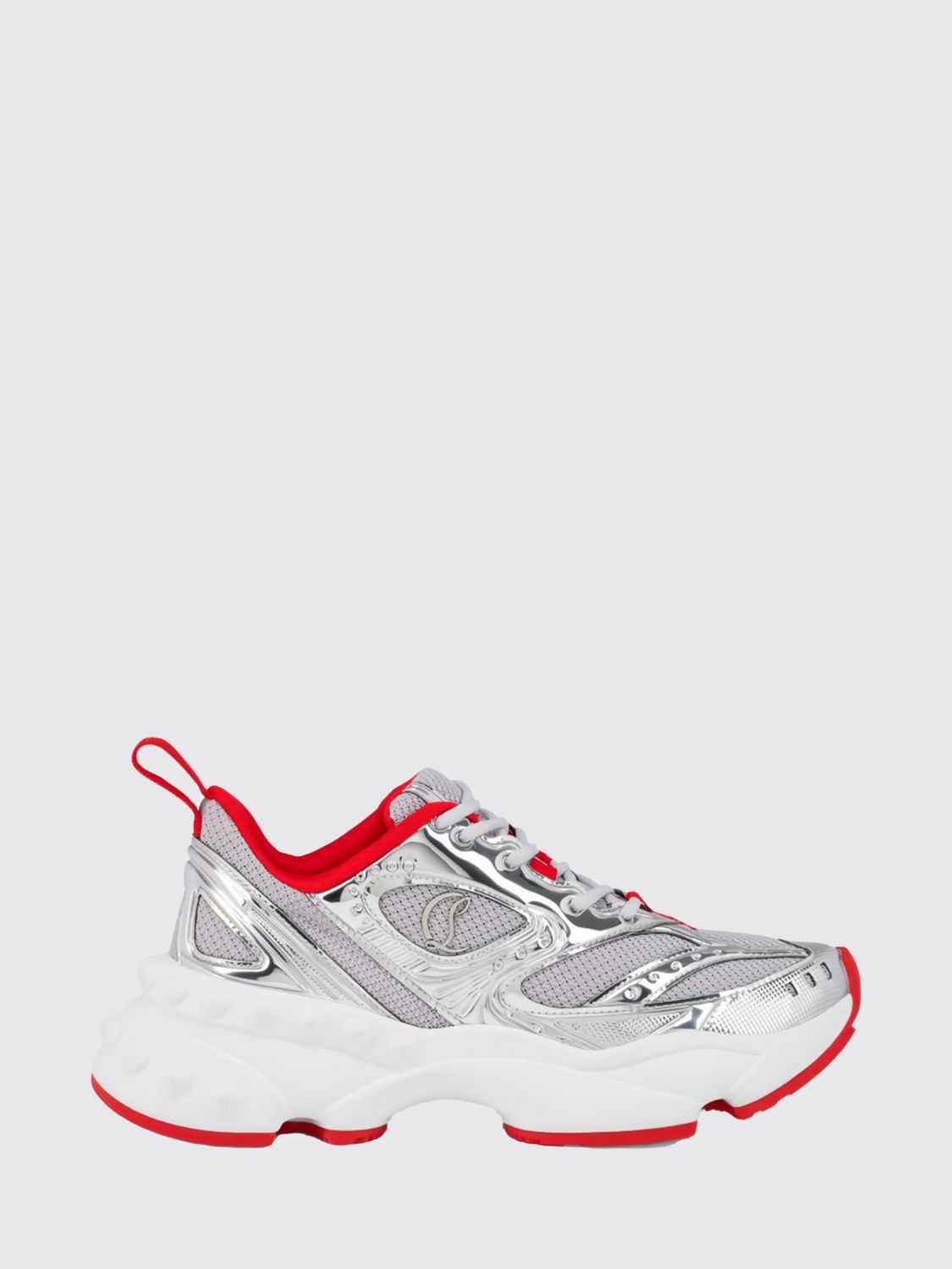Christian Louboutin Christian Louboutin Sneakers Men Silver Size US 9 / EU 42 - 1 Preview