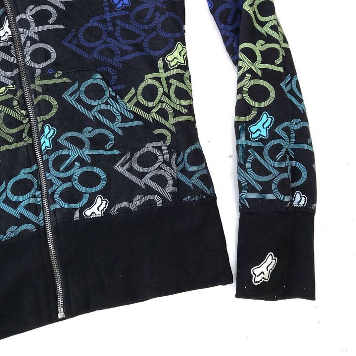 Fox Racing Fox Racing Black Zip Hoodie Jacket Reversible hoodie design Size US M / EU 48-50 / 2 - 4 Thumbnail