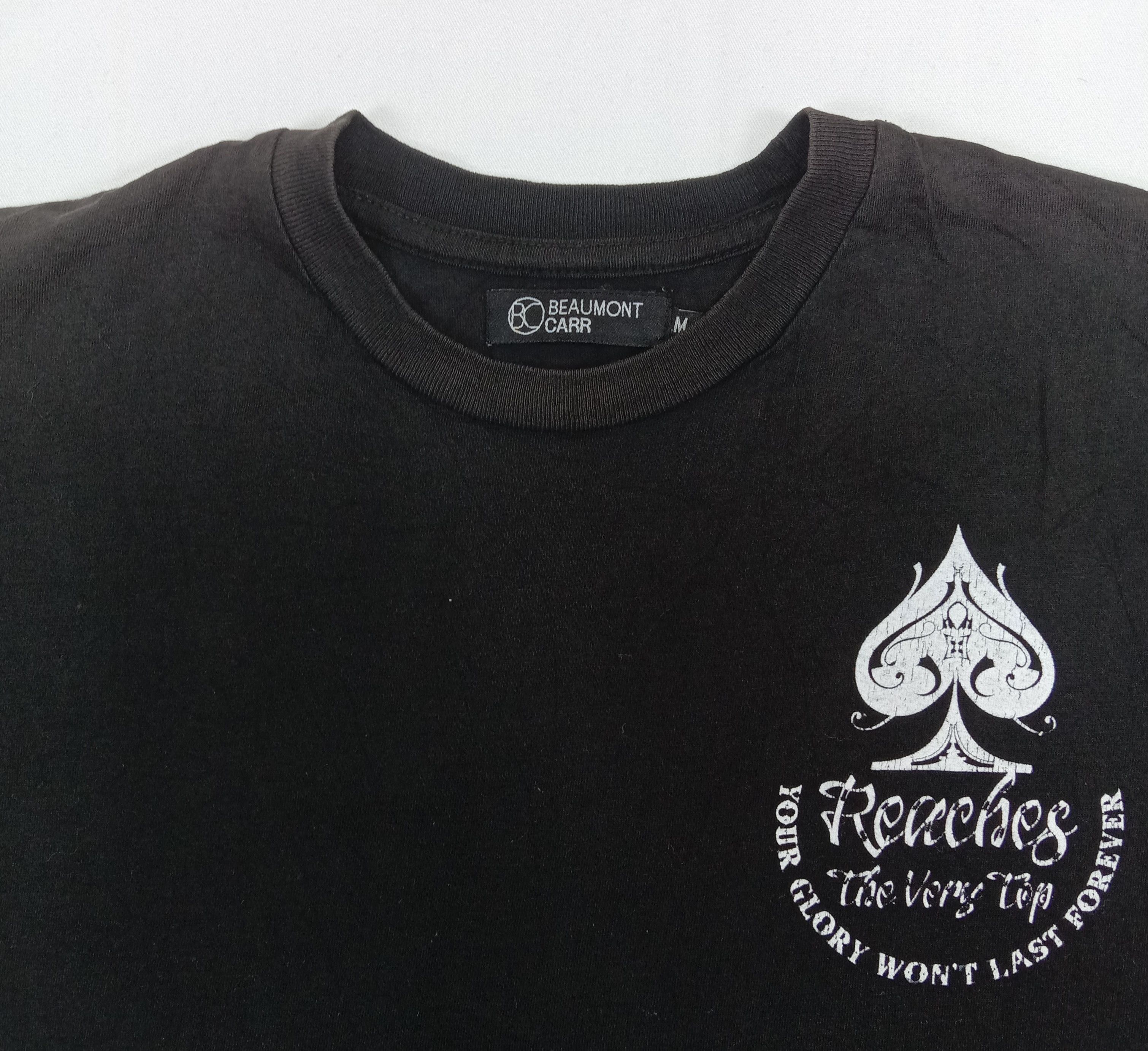 Japanese Brand Vintage Beaumont Carr Skull T Shirt Size US M / EU 48-50 / 2 - 4 Thumbnail