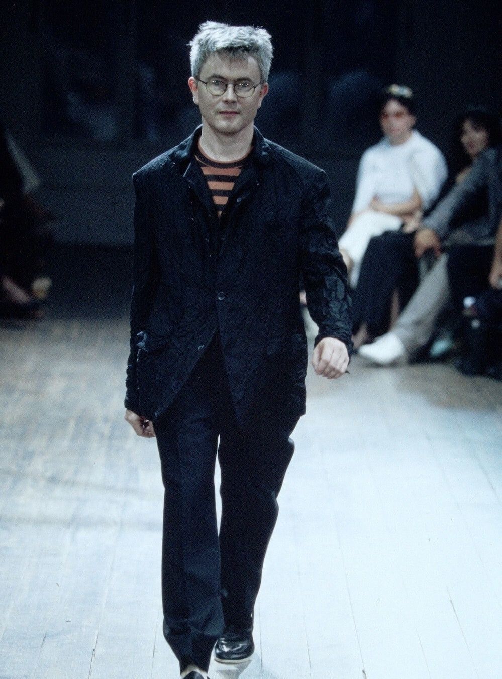 Yohji Yamamoto Yohji Yamamoto 01SS Mohair Wrinkle Double Size 42S - 5 Thumbnail