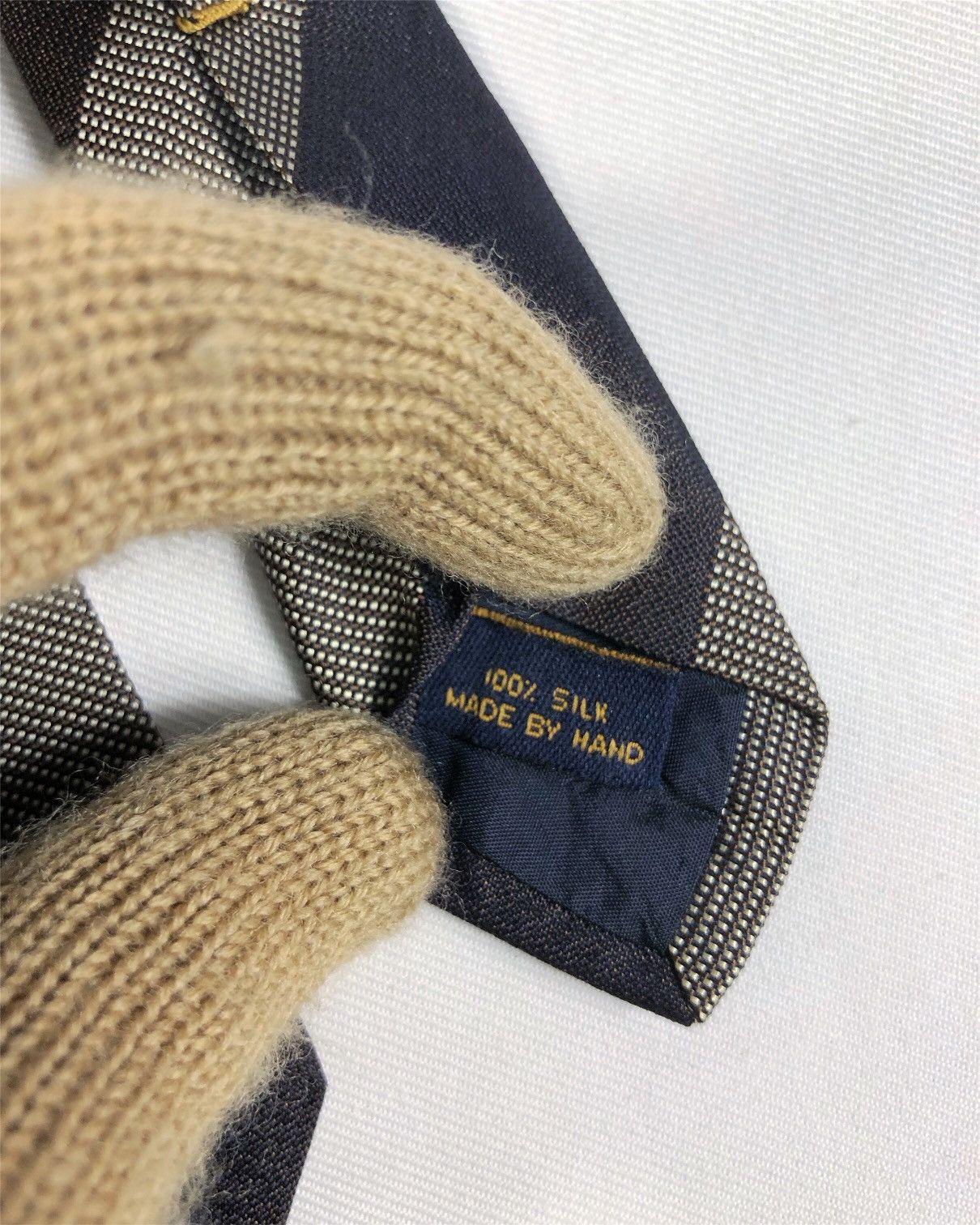 Coach Rare Coach Stripes Silk Tie Made in Italy Size ONE SIZE - 7 Thumbnail