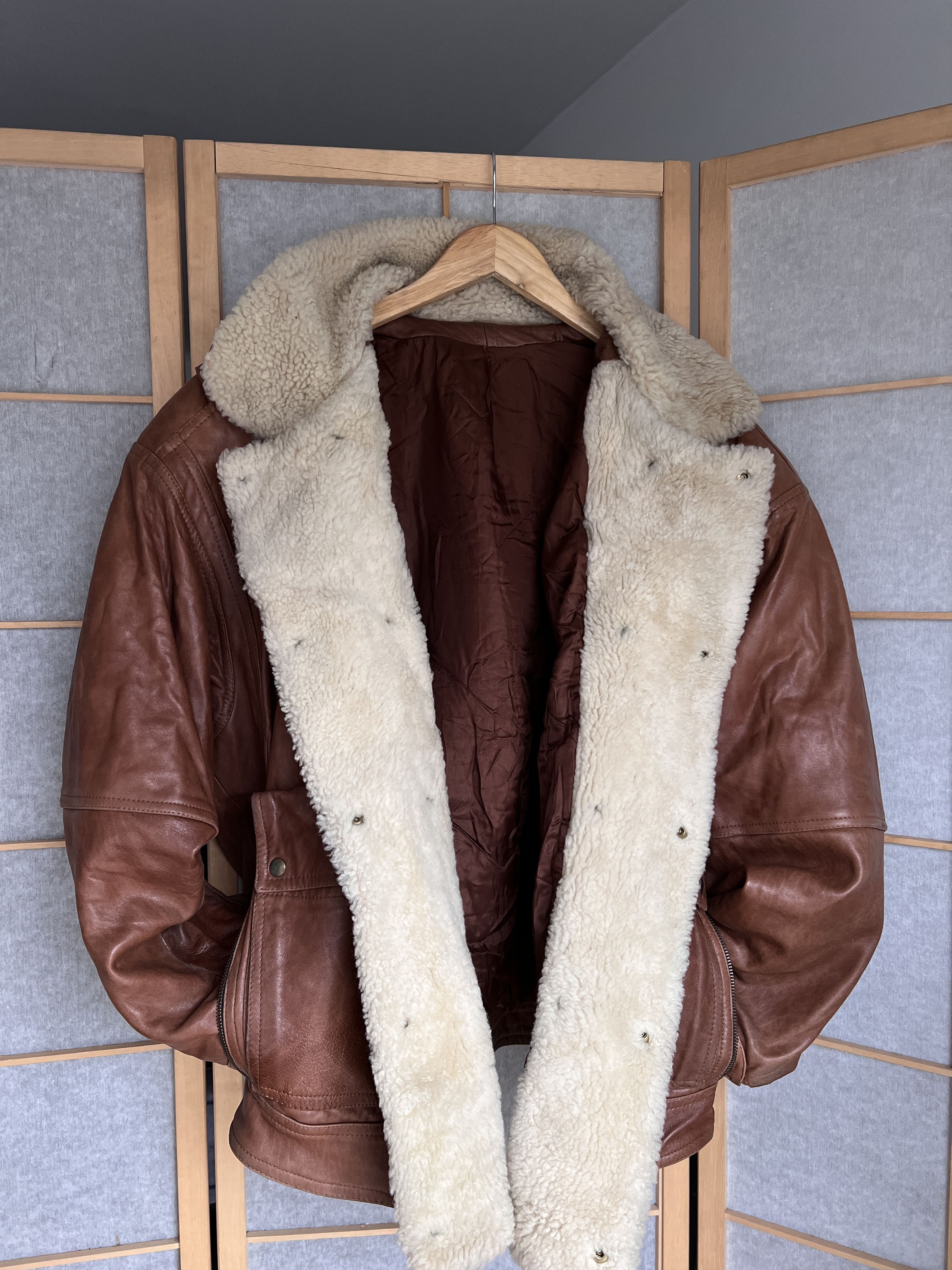 Le Grande Bleu (L.G.B.) Rick Owens Type VTG 00s Yohji Yamamoto Style Leather Jacket Size US XL / EU 56 / 4 - 20 Thumbnail
