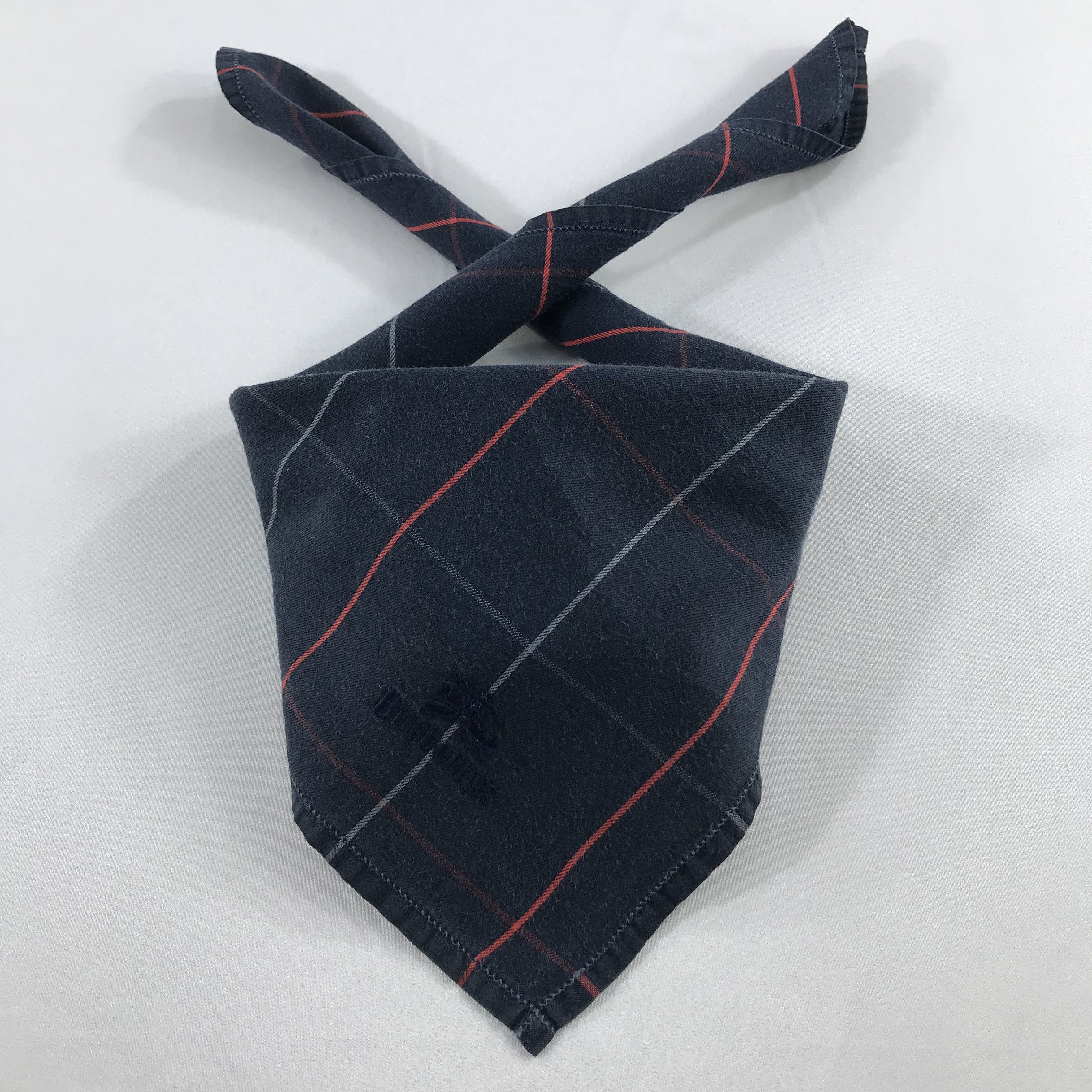 Burberry × Vintage Burberry Bandana / Handkerchief / Neckerchief - S2097 Size ONE SIZE - 3 Thumbnail