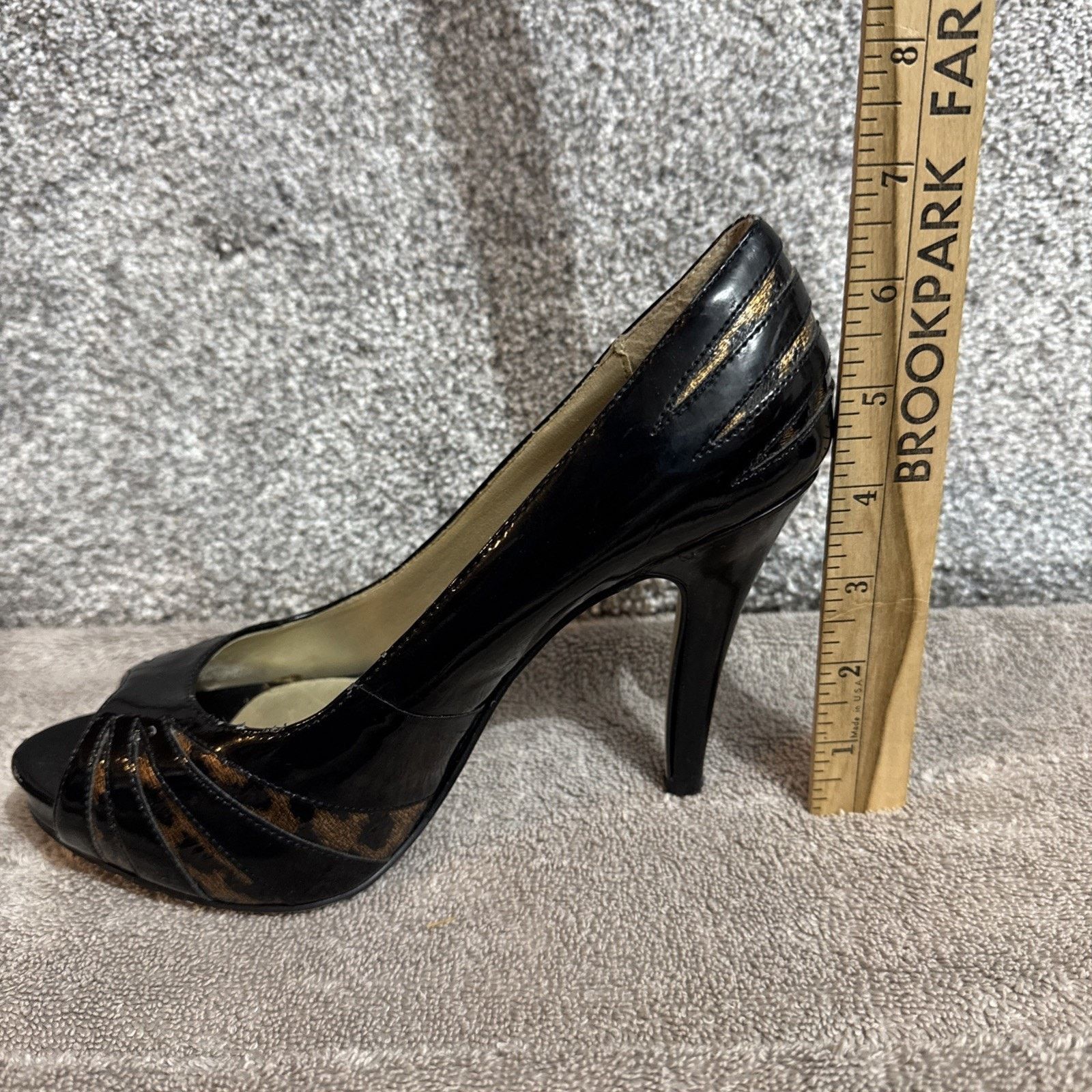 Other Peep Toe Stiletto Size 8 Mob Wife Chic Evening Wear Party Size US 8 / IT 38 - 8 Thumbnail