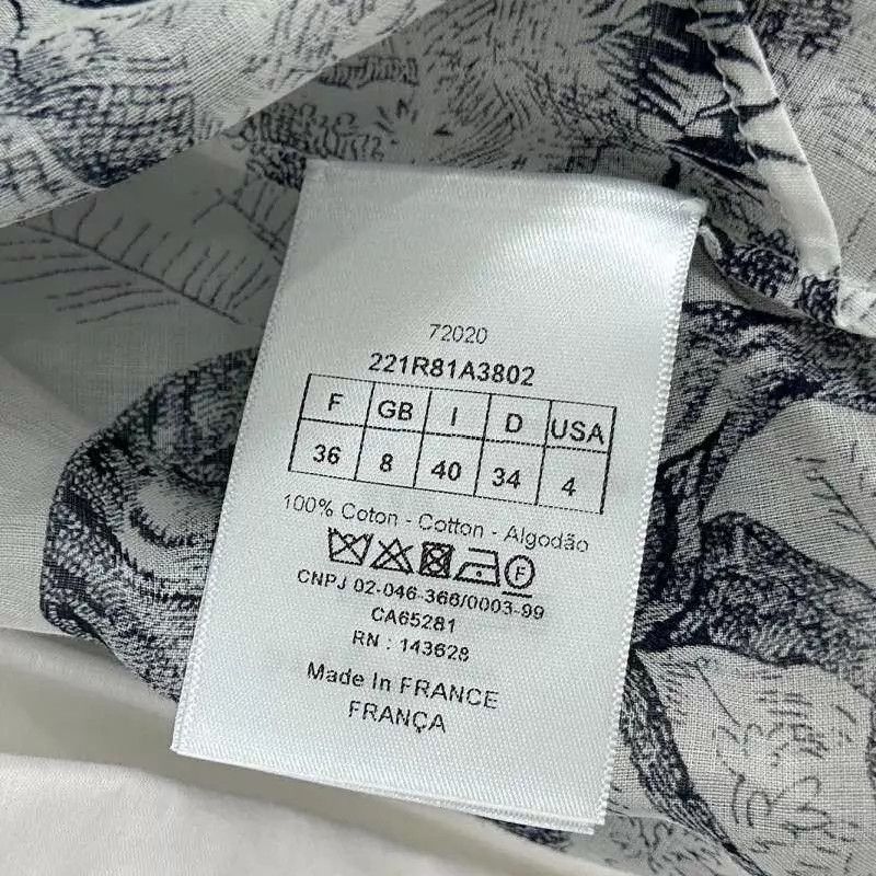 Dior Dior Jungle Zoo All Over Print Dress Women's 36 Size XS / US 0-2 / IT 36-38 - 4 Thumbnail
