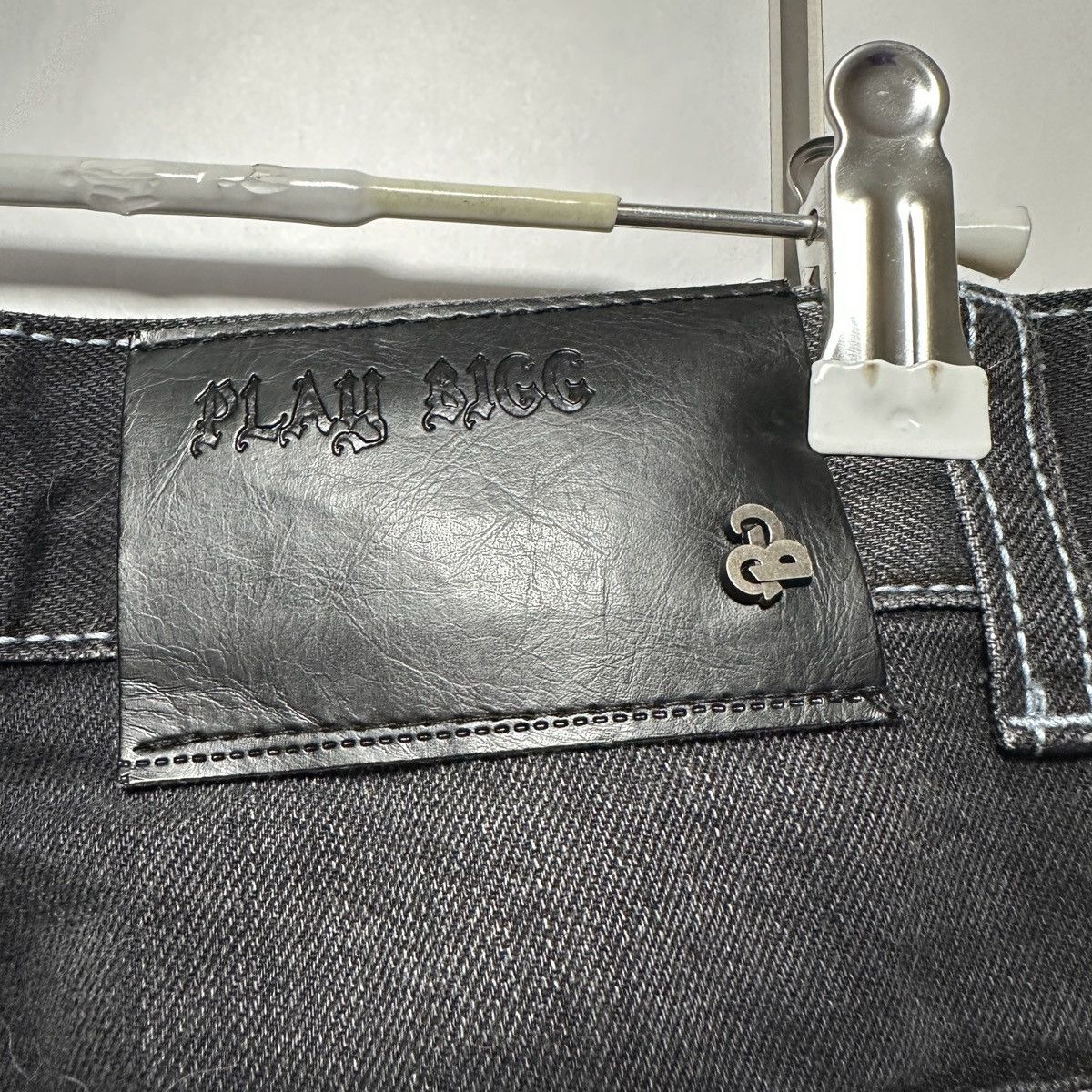 Other Vintage Y2K Play Bigg Jeans Black Wash Denim Japanese Style Size US 28 / EU 44 - 13 Thumbnail