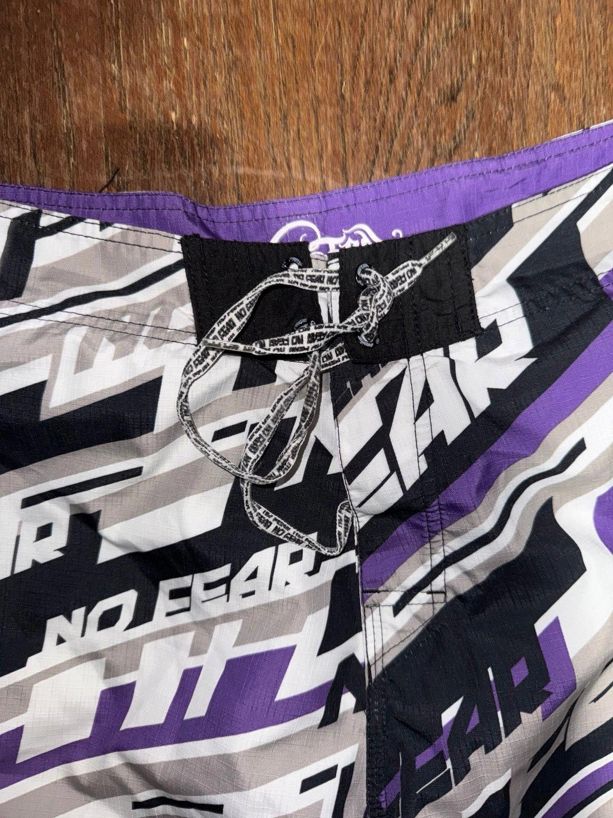 No Fear Vintage Y2K Purple NoFear Swim Trunks Sz XL Rare Surf Beach Size US 36 / EU 52 - 4 Thumbnail