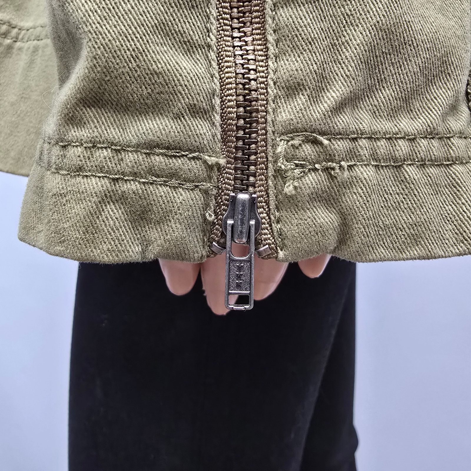 Hurley Hurley Hooded DoubleBreasted Military Jacket Full zip Button Size M / US 6-8 / IT 42-44 - 9 Thumbnail