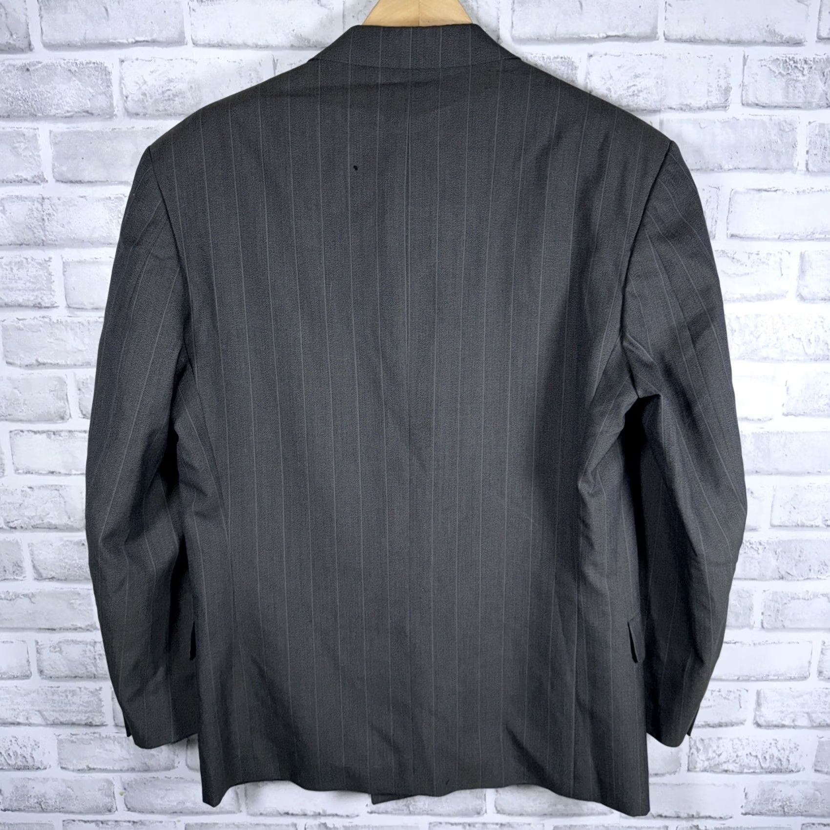 Yves Saint Laurent VINTAGE Yves Saint Laurent Gray Wool Double Breasted Sport Coat Mens Size 42 Size US XS / EU 42 / 0 - 3 Thumbnail