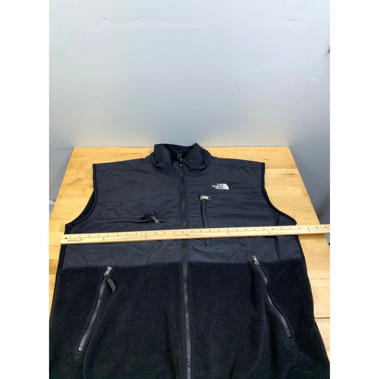The North Face The North Face Denali Vest Men XL Black Full Zip Lightweight Fleece Outdoor Casual Sleeveless Windbreaker Outdoor Size US XL / EU 56 / 4 - 7 Thumbnail