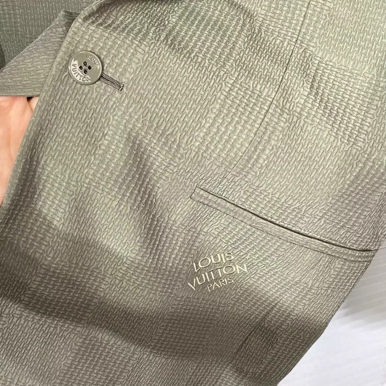 Louis Vuitton LOUIS VUITTON Checkerboard embroidered logo jacket 2504-Nex Size US S / EU 44-46 / 1 - 6 Thumbnail