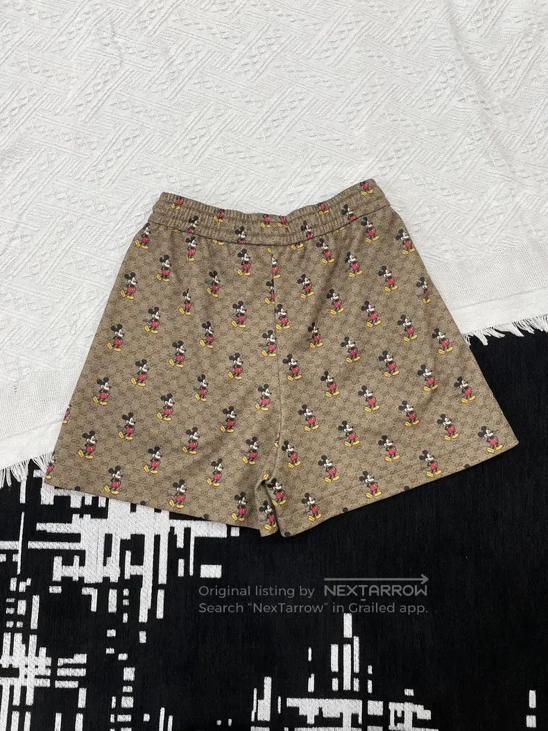 Gucci Gucci Disney co-branded Mickey Mouse full logo full pair o Size 42" / US 20 - 3 Thumbnail