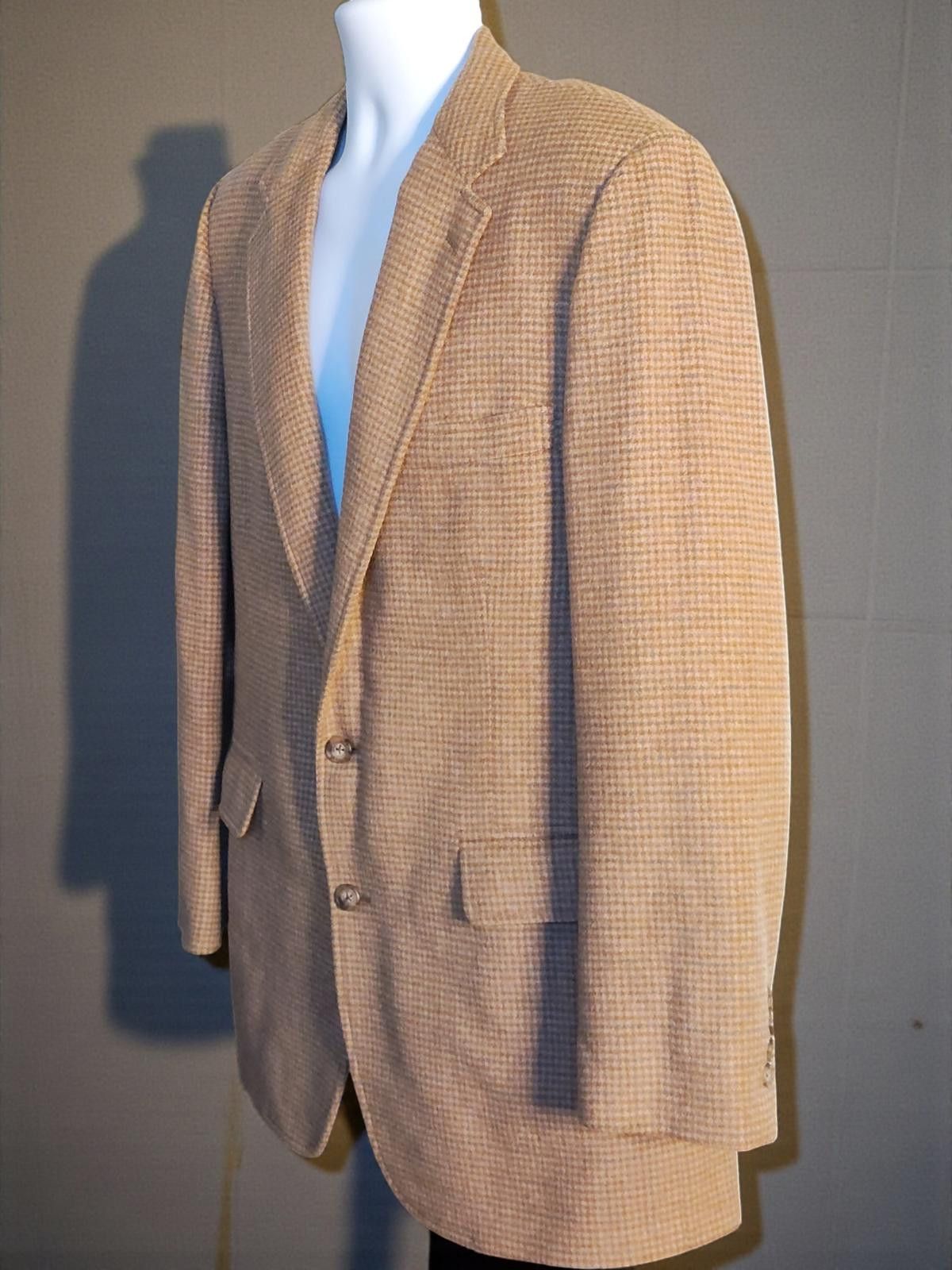 Other Vintage Classic 100% Wool Sport Coat Size 40S Size 40S - 4 Thumbnail