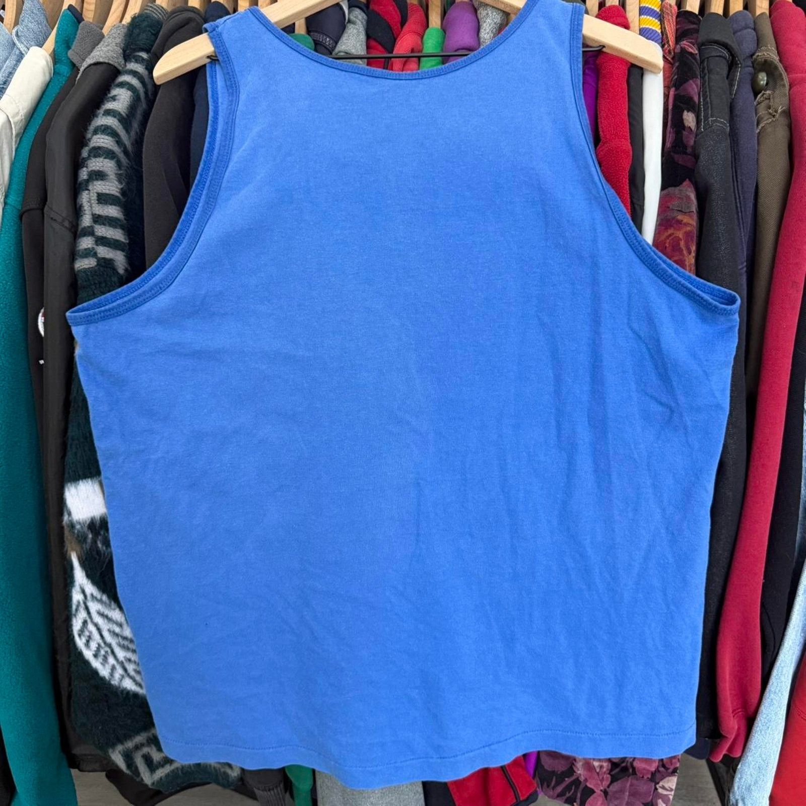 Other Vintage 90s Duke University Single Stitch Tank Top Blue Size US XL / EU 56 / 4 - 7 Thumbnail
