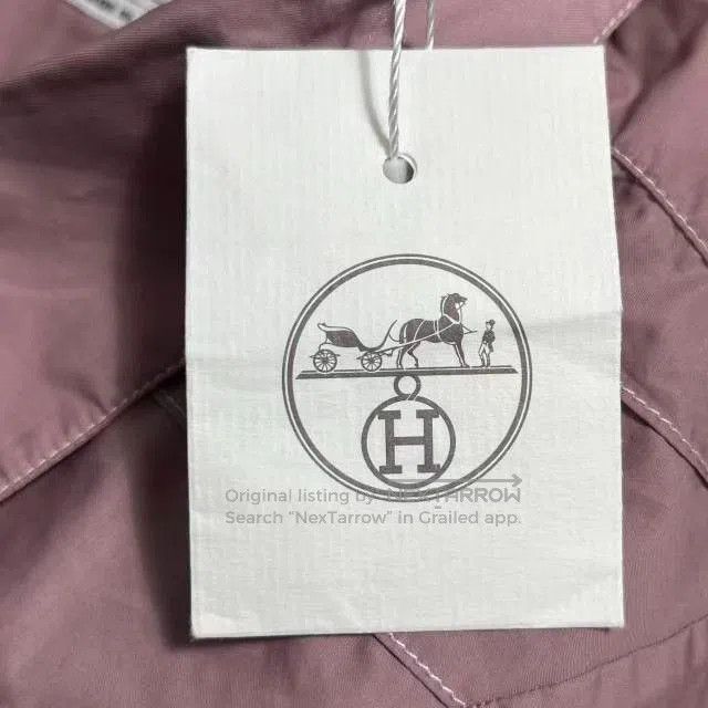 Hermes Hermes Spliced Quilted Lapel Long-Sleeve Shirt. Size M / US 6-8 / IT 42-44 - 4 Thumbnail