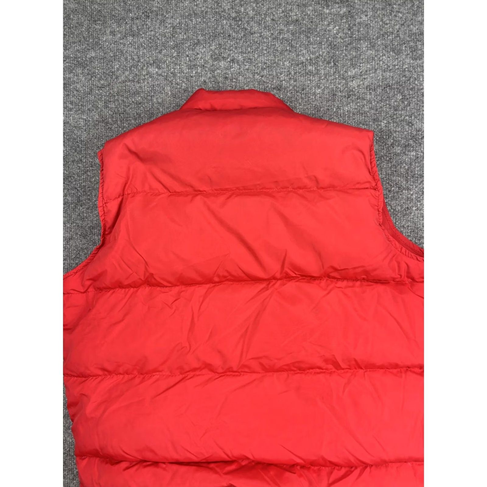 Vintage VINTAGE L.L.Bean Vest Mens Small Red Nylon Puffer Snap Front Outdoor Hiking Shirt Size US S / EU 44-46 / 1 - 6 Thumbnail