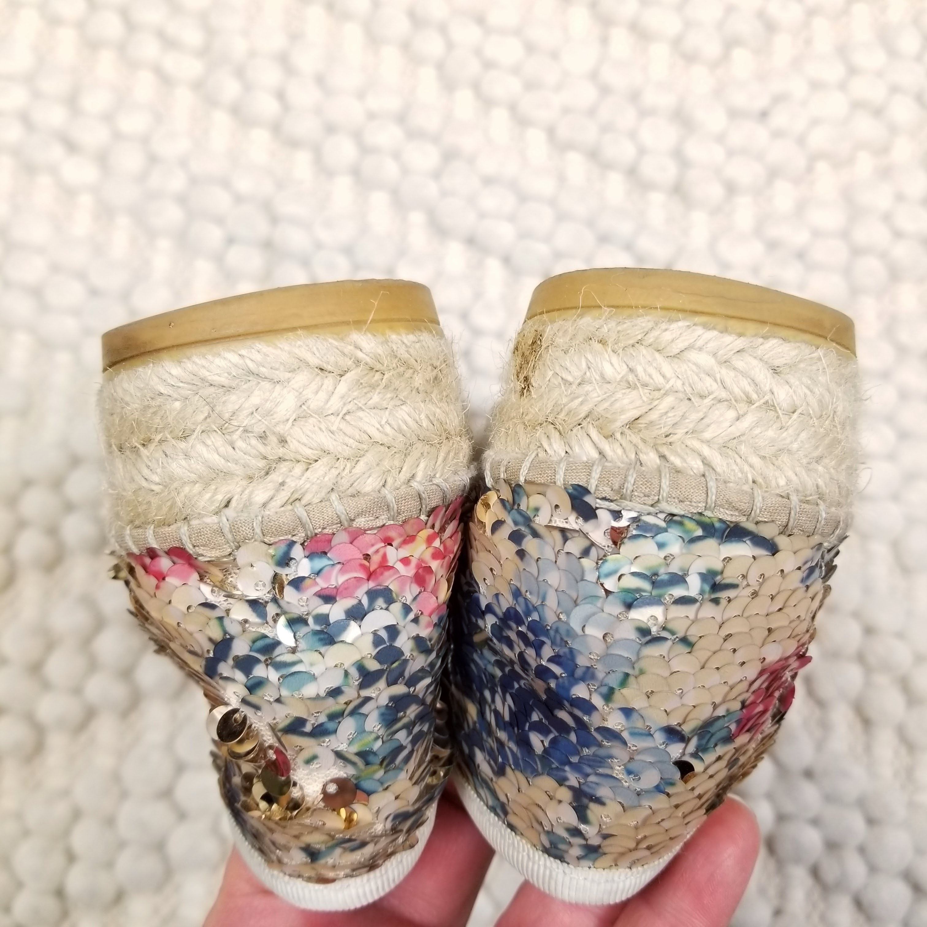 Other Toni Pons Slip-On Sequin Espadrilles Size US 7.5 / IT 37.5 - 8 Thumbnail