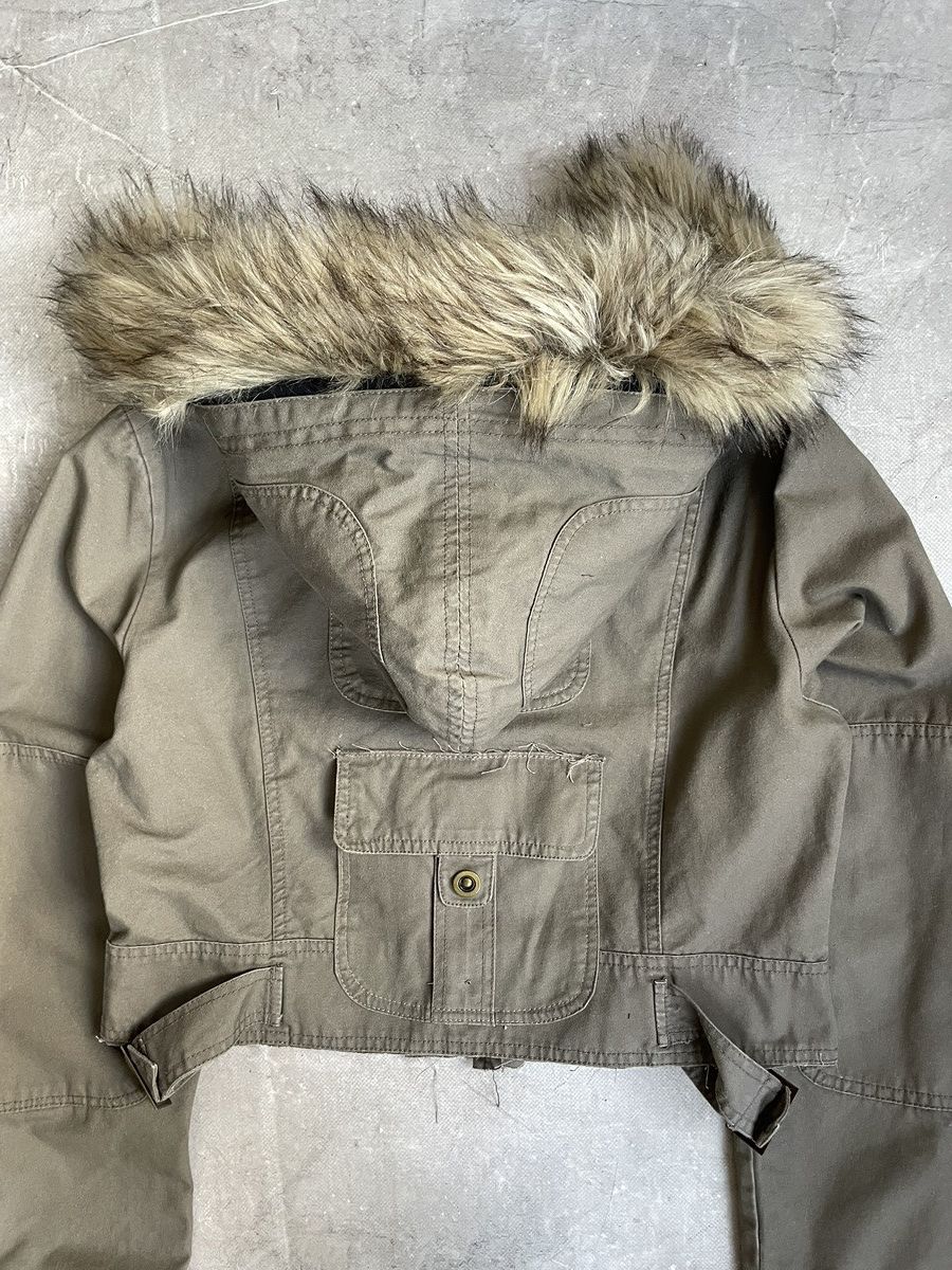 Yohji Yamamoto Green Fur Jacket Vintage Military Style hysteric glamour y2k Size US S / EU 44-46 / 1 - 13 Thumbnail