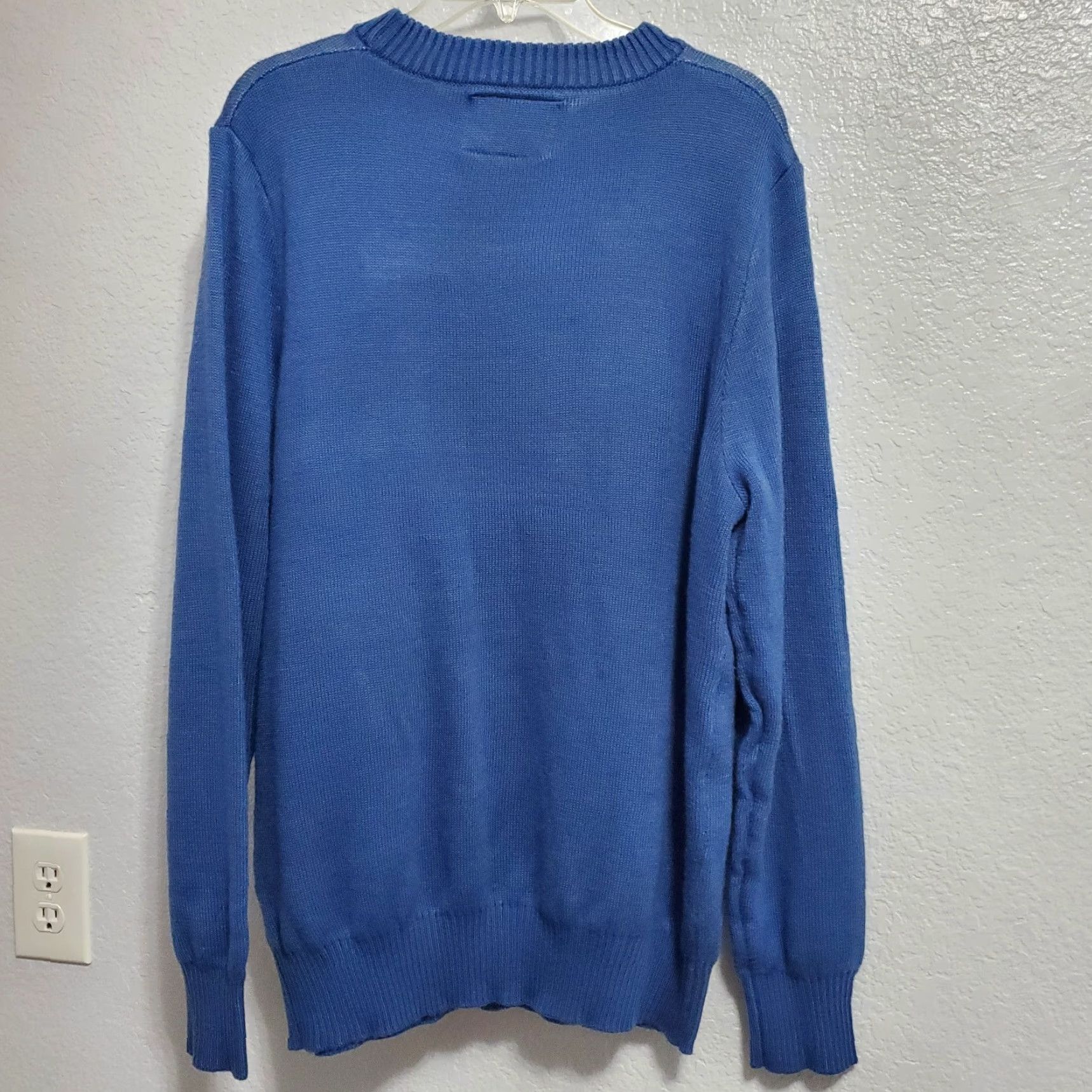 Vintage VINTAGE Tipsy Elves Sweater Men XL Blue Ugly Christmas Feliz Navidog Knit Pullover Size US XL / EU 56 / 4 - 2 Thumbnail