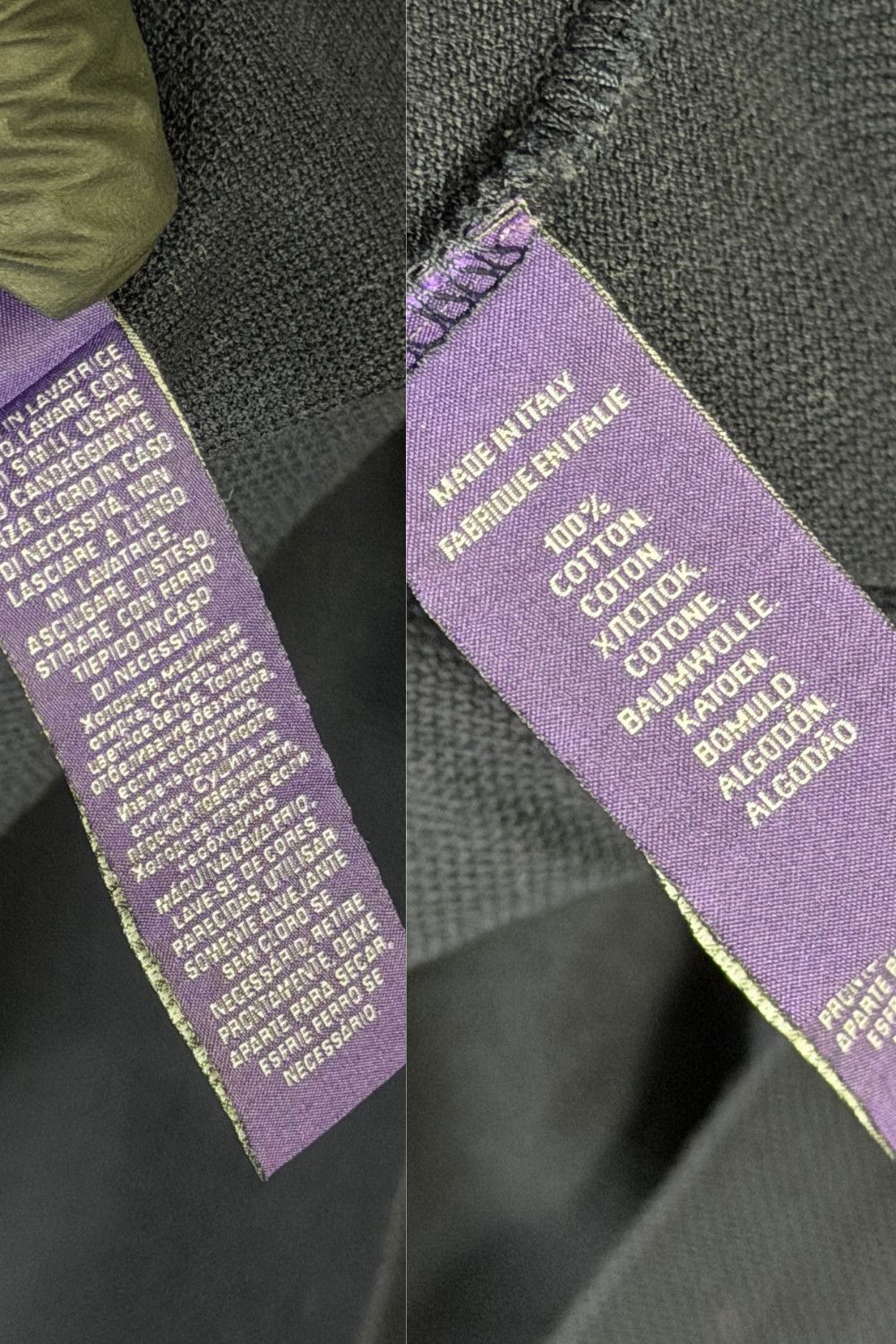 RL Purple Label Made in Italy Polo | New With Tags image 3