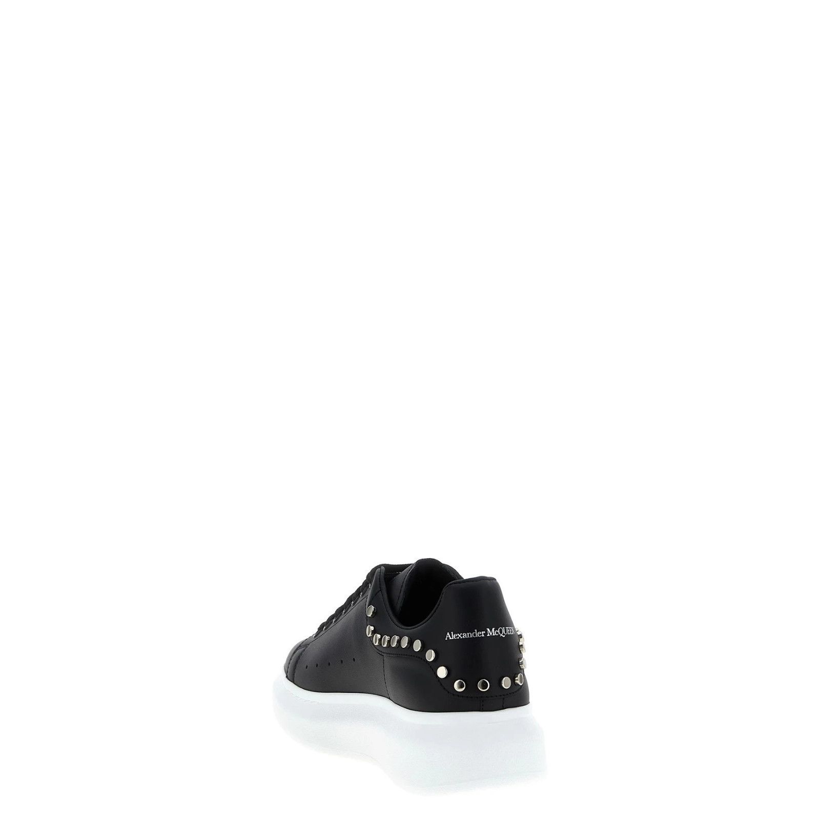 Alexander McQueen ALEXANDER MCQUEEN Larry Black Leather Sneakers New & Authent Size US 8 / EU 41 - 3 Thumbnail