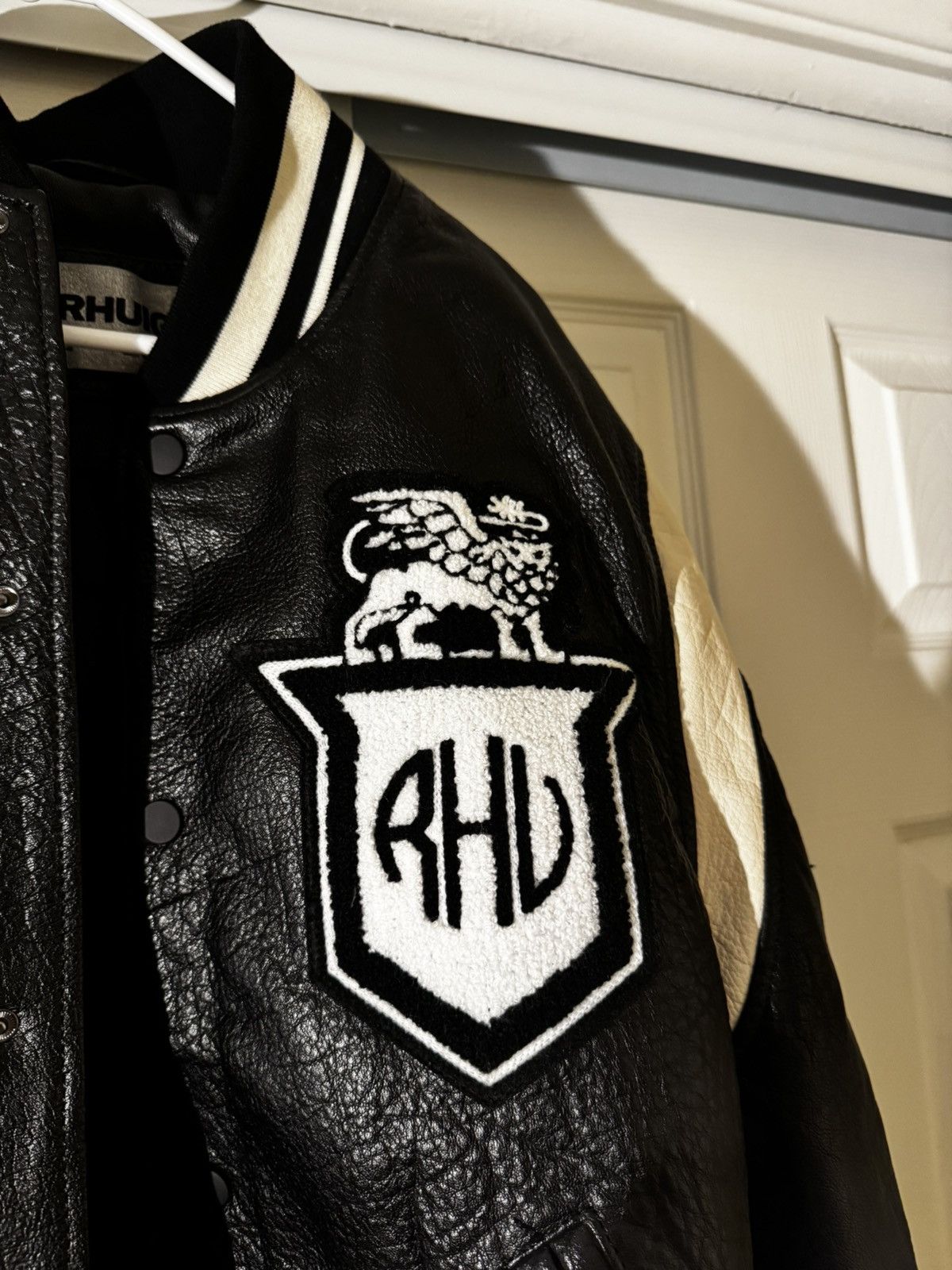 Rhude × Zara Rhuigi Rhude Zara Leather Jacket Rare Size US L / EU 52-54 / 3 - 2 Thumbnail