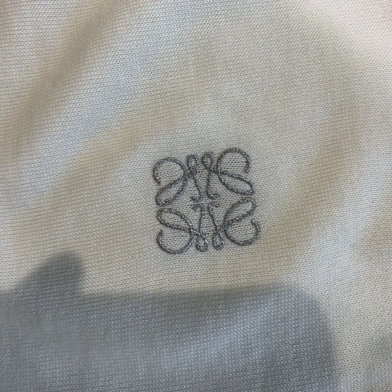 Loewe LOEWE Cashmere Sweater with Embroidered Logo Size L / US 10 / IT 46 - 3 Thumbnail